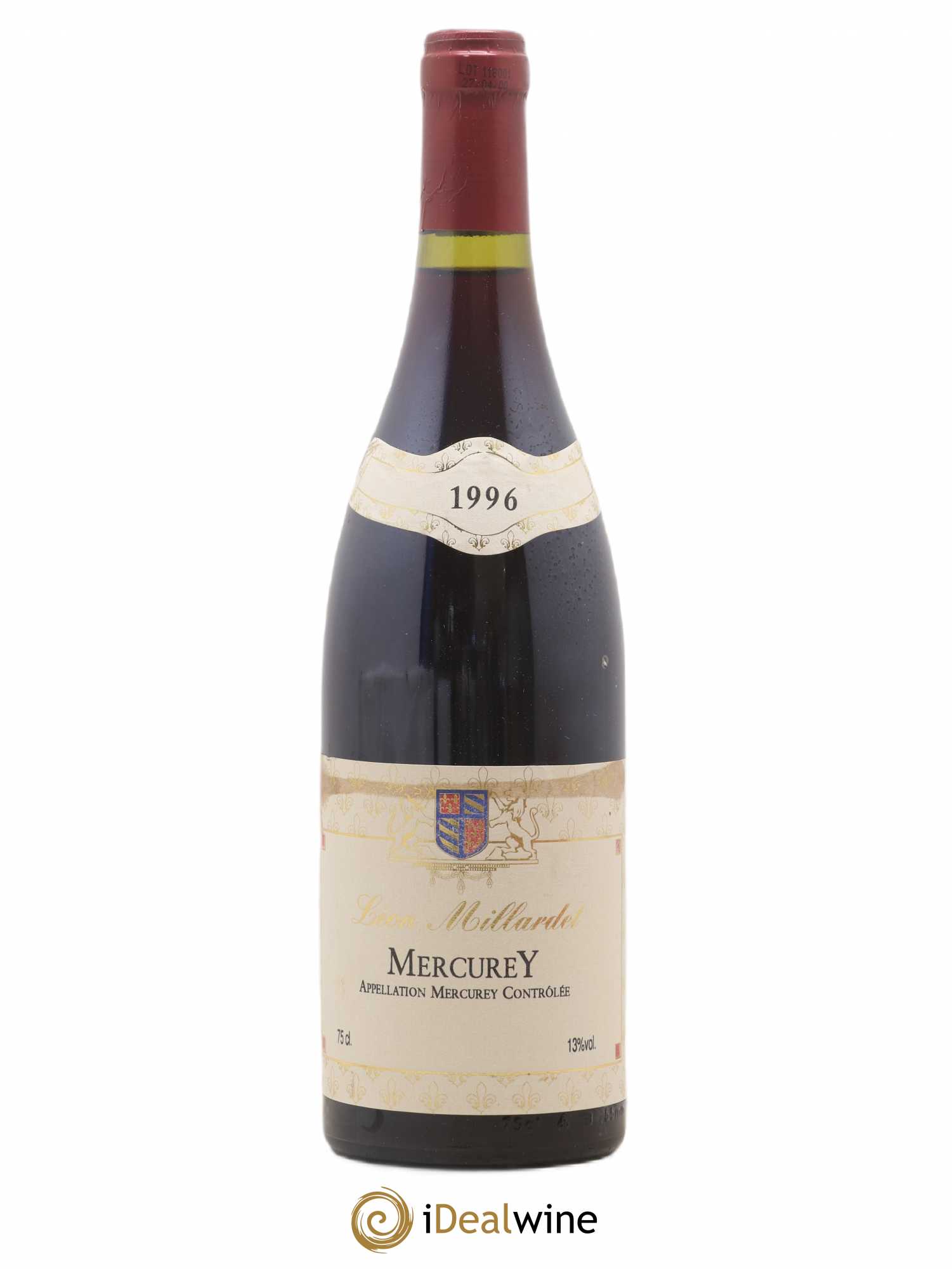 Mercurey Domaine Léon Millardet (sans prix de réserve) 1996 - Posten von 1 Flasche - 0