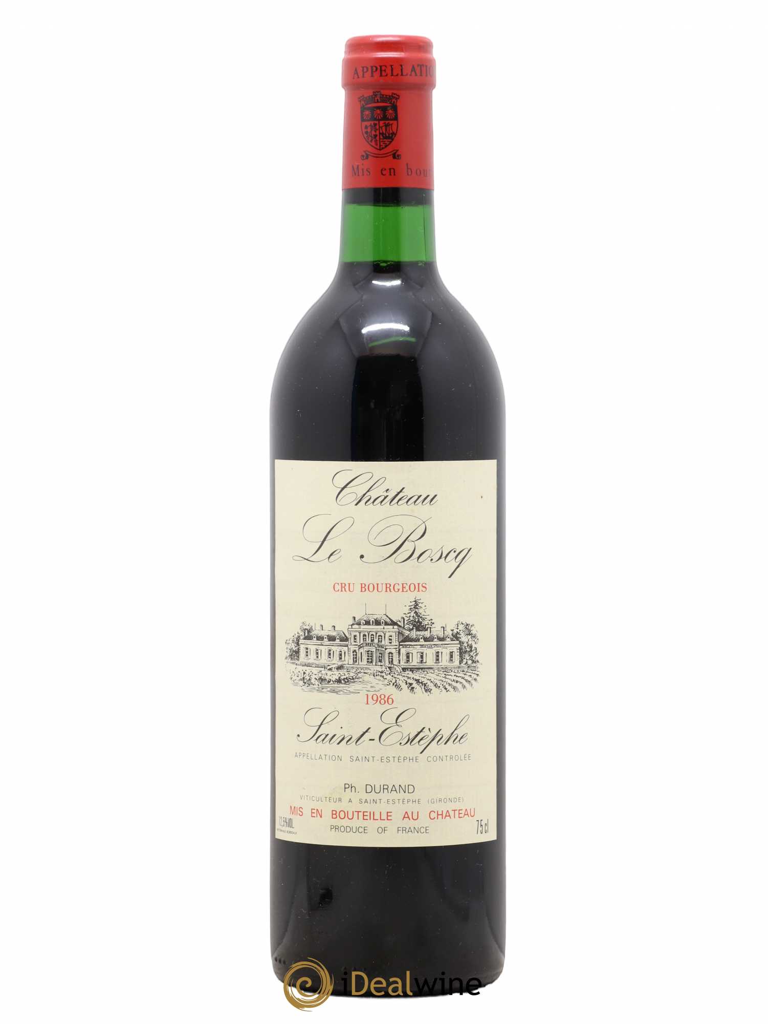 Château le Boscq Cru Bourgeois (sans prix de réserve) 1986 - Lot de 1 bouteille - 0