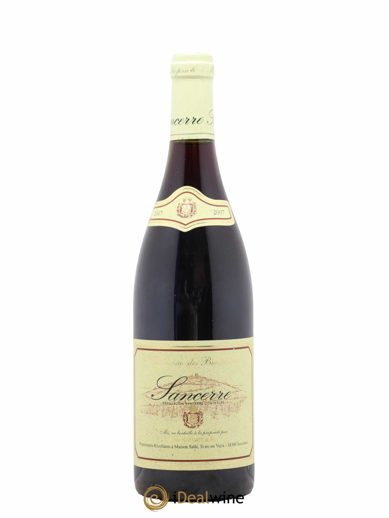 Sancerre Domaine Des Buissonnes Naudet Et Fils (sans prix de réserve) 2007 - Posten von 1 Flasche - 0