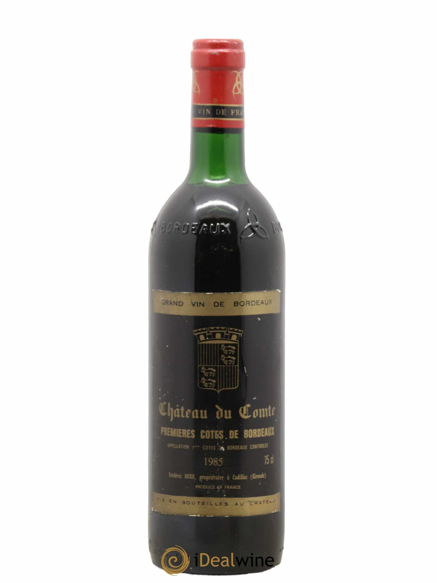Bordeaux Château du Comte (sans prix de réserve) 1985 - Posten von 1 Flasche - 0