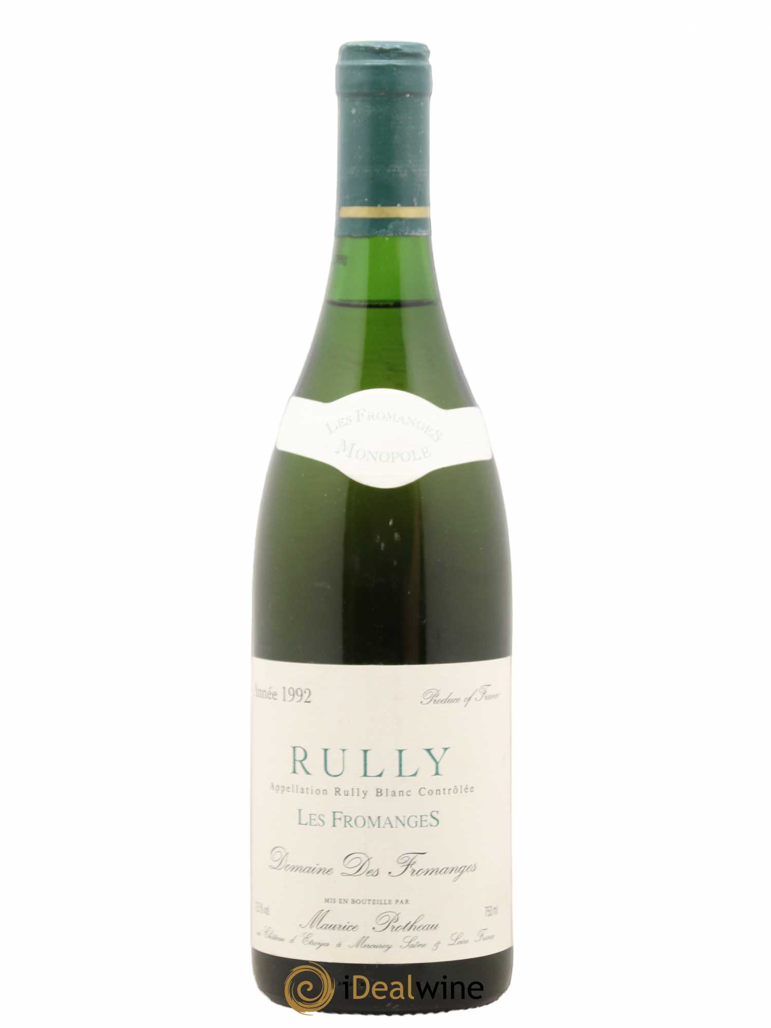 Rully Les Fromanges Domaine des Fromanges (sans prix de réserve) 1992 - Posten von 1 Flasche - 0