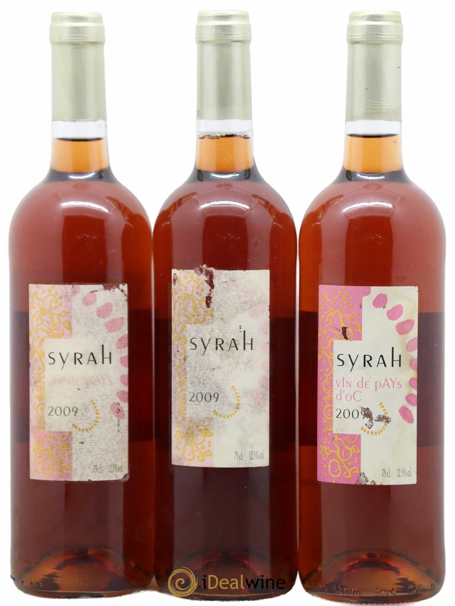 Vin de France Syrah Pays d'Oc Savour Club (sans prix de réserve) 2009 - Lotto di 3 bottiglie - 0