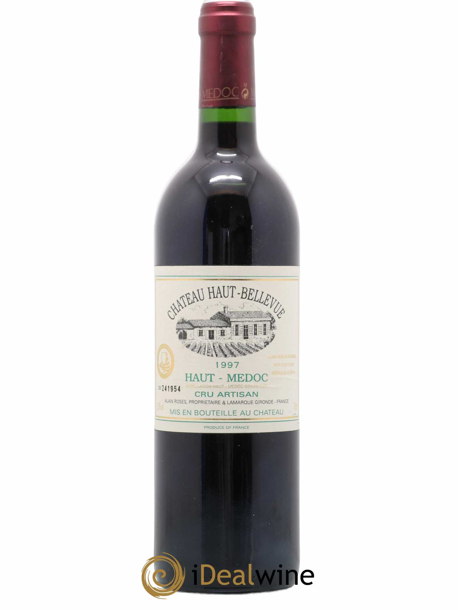 Château Haut Bellevue (sans prix de réserve) 1997 - Lot de 1 bouteille - 0