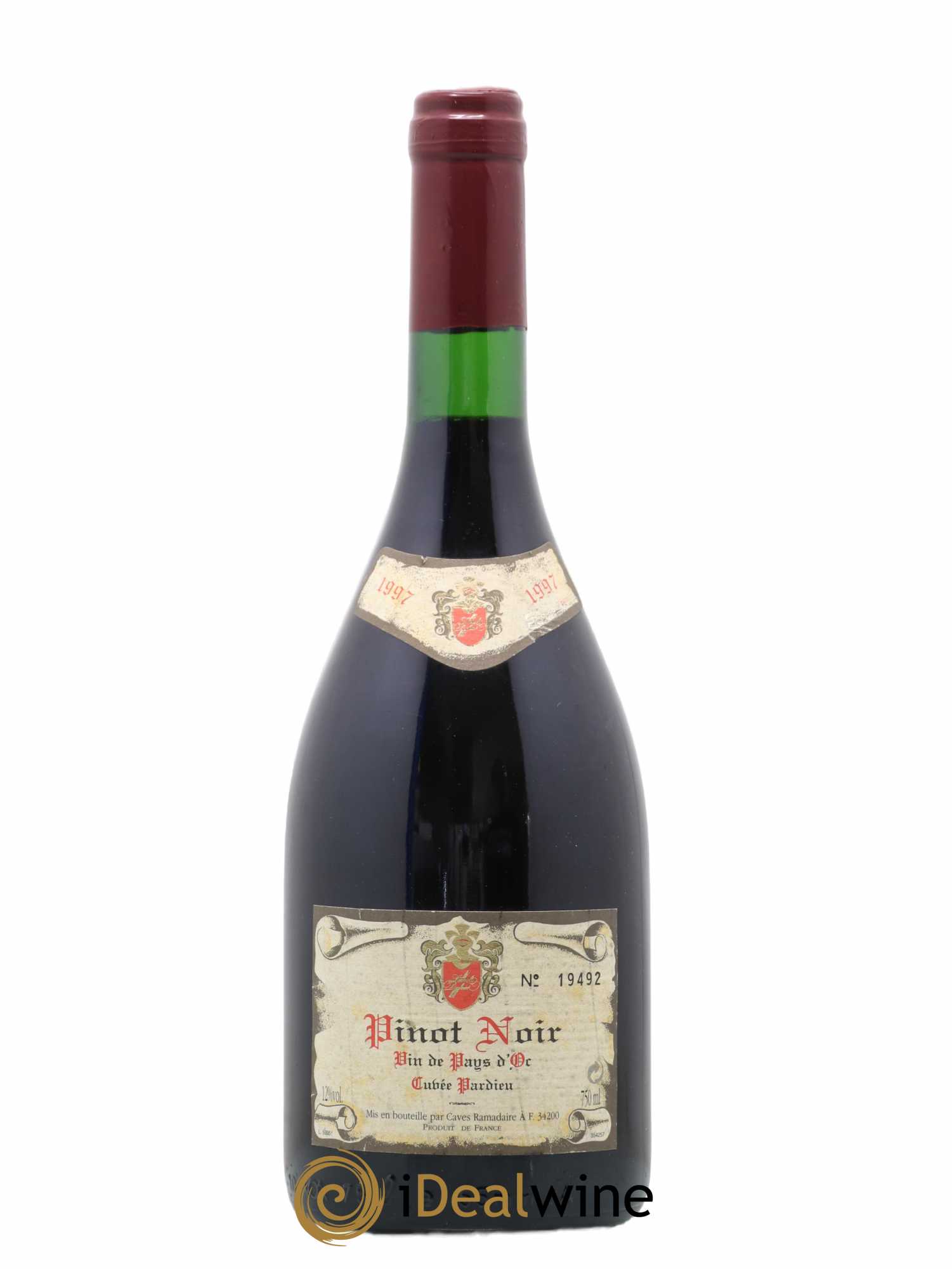 Pays d'Oc Cuvée Pardieu (sans prix de réserve) 1997 - Posten von 1 Flasche - 0