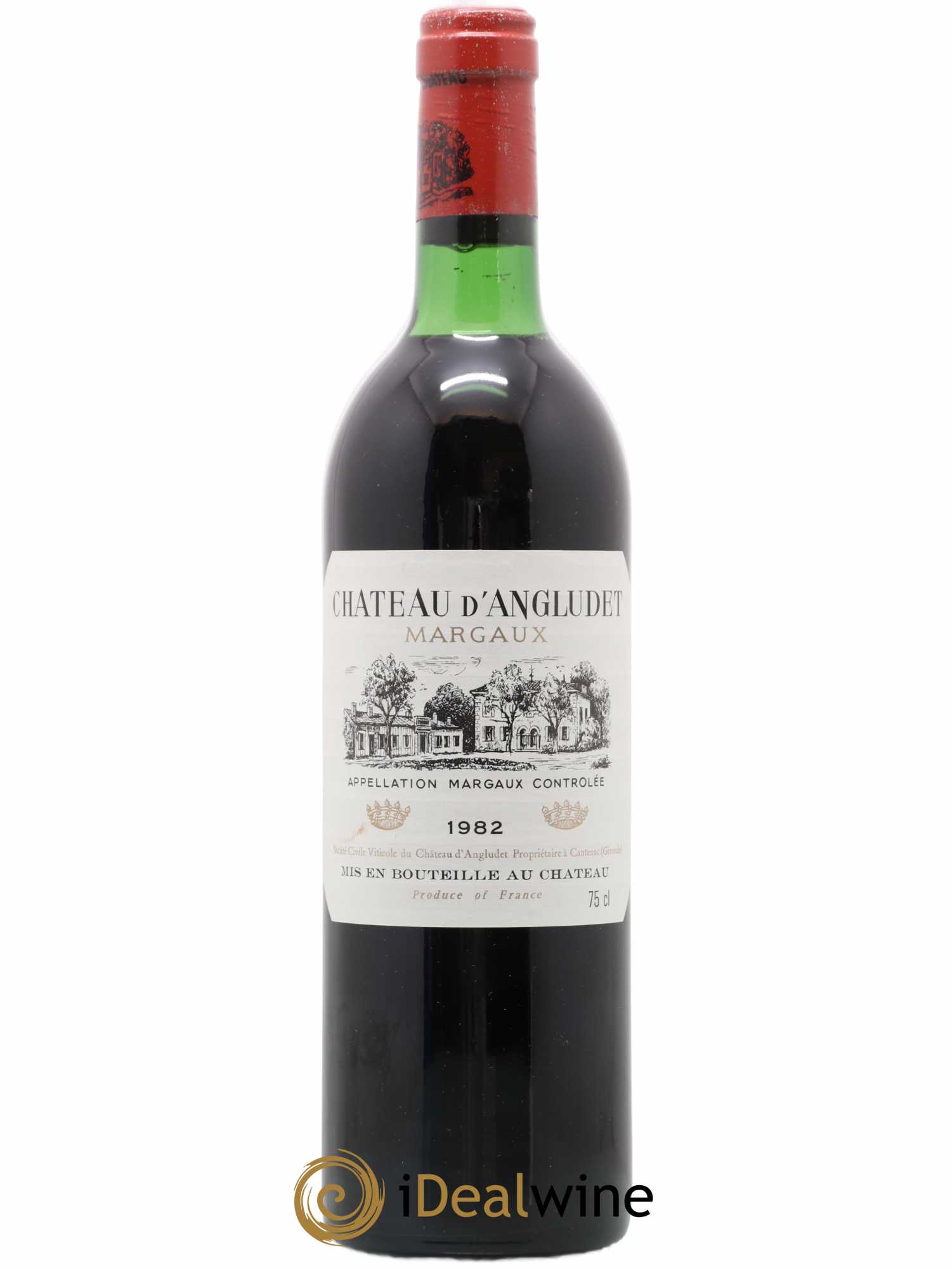 Château d' Angludet Cru Bourgeois 1982 - Lot de 1 bouteille - 0