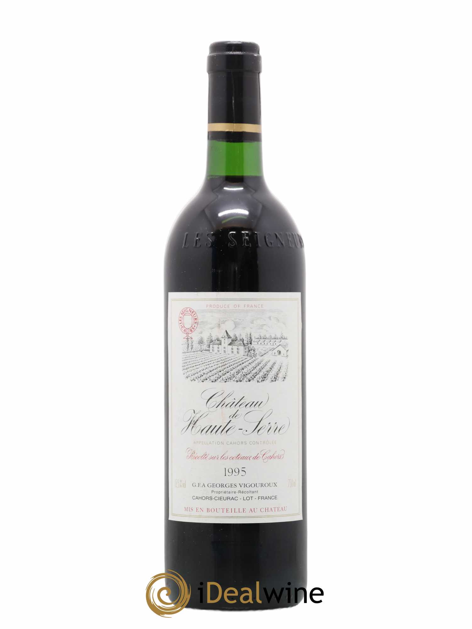 Cahors Château Haut Serre (sans prix de réserve) 1995 - Posten von 1 Flasche - 0