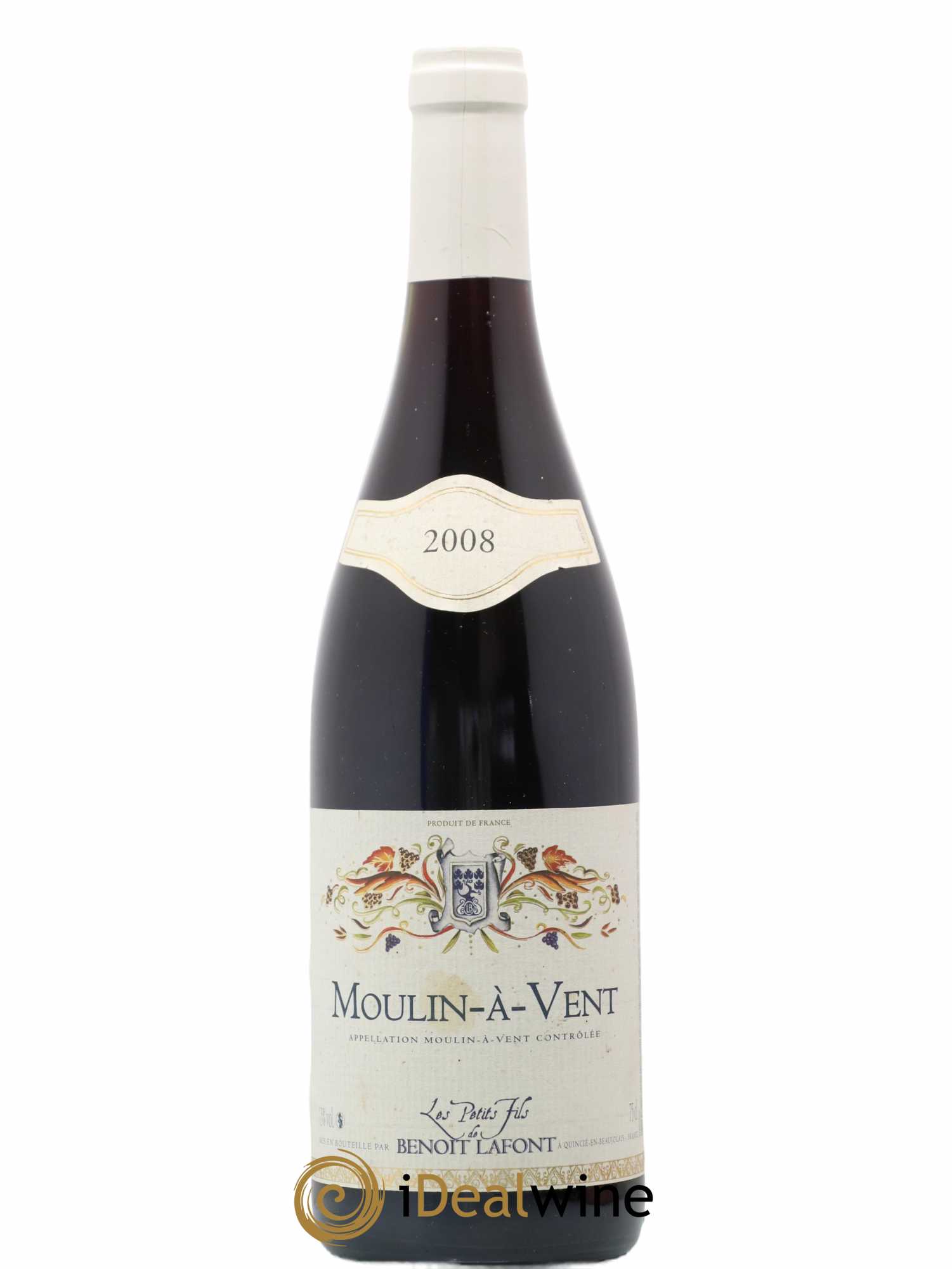 Moulin-à-Vent Benoit Lafont (sans prix de réserve) 2008 - Posten von 1 Flasche - 0