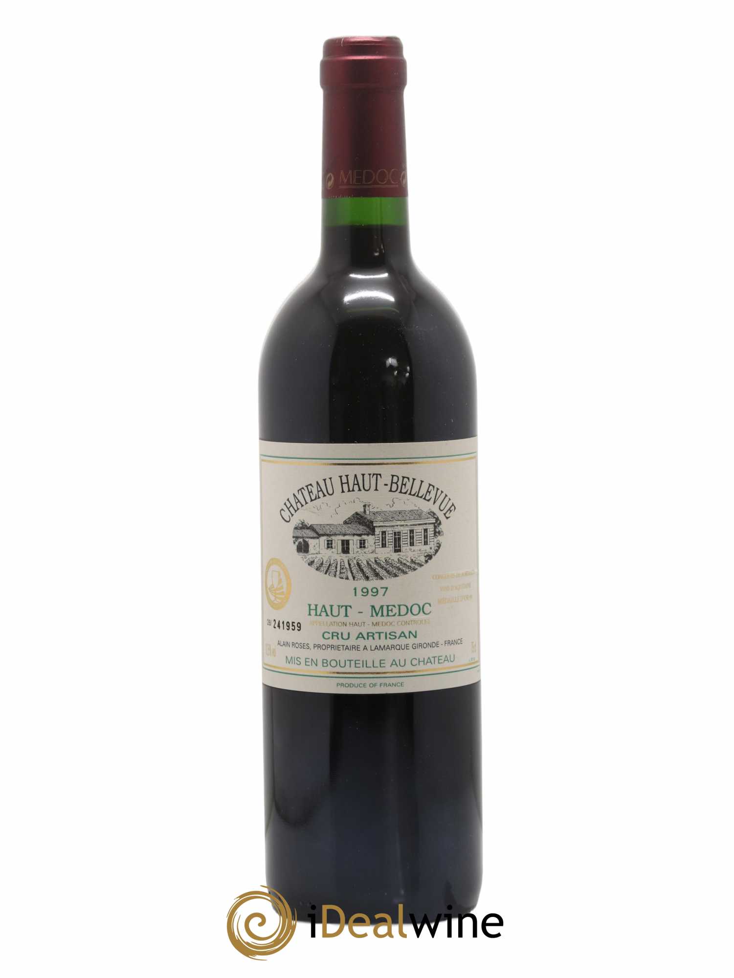 Château Haut Bellevue (sans prix de réserve) 1997 - Lot de 1 bouteille - 0