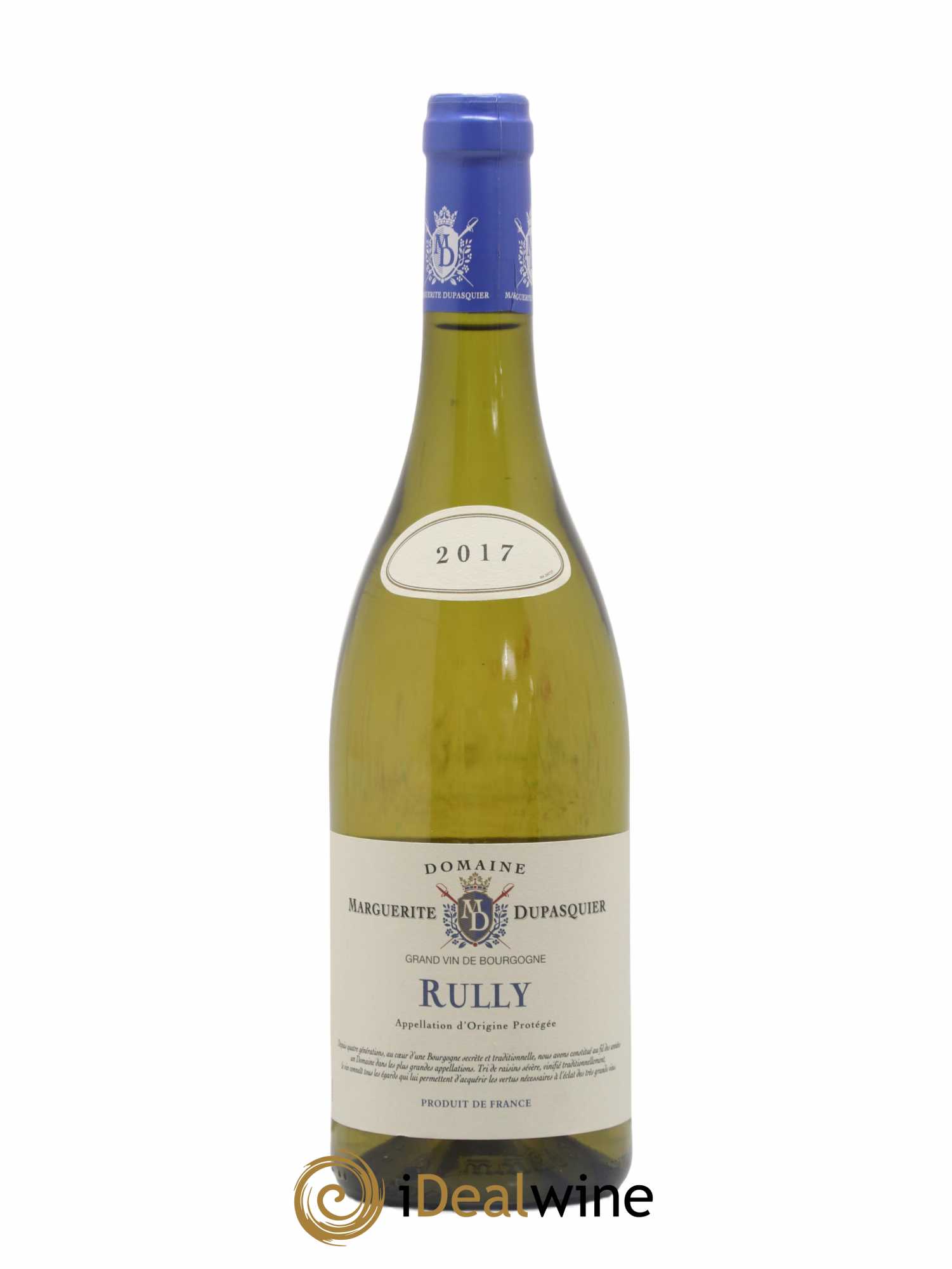 Rully Domaine Marguerite Dupasquier (sans prix de réserve) 2017 - Lotto di 1 bottiglia - 0