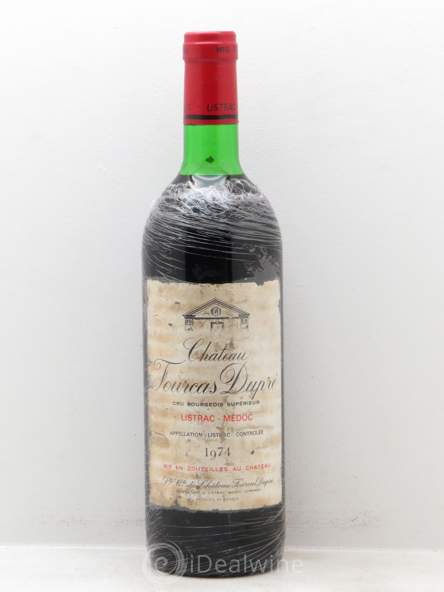 Château Fourcas Dupré (sans prix de réserve - no reserve) 1974 - Posten von 1 Flasche - 0