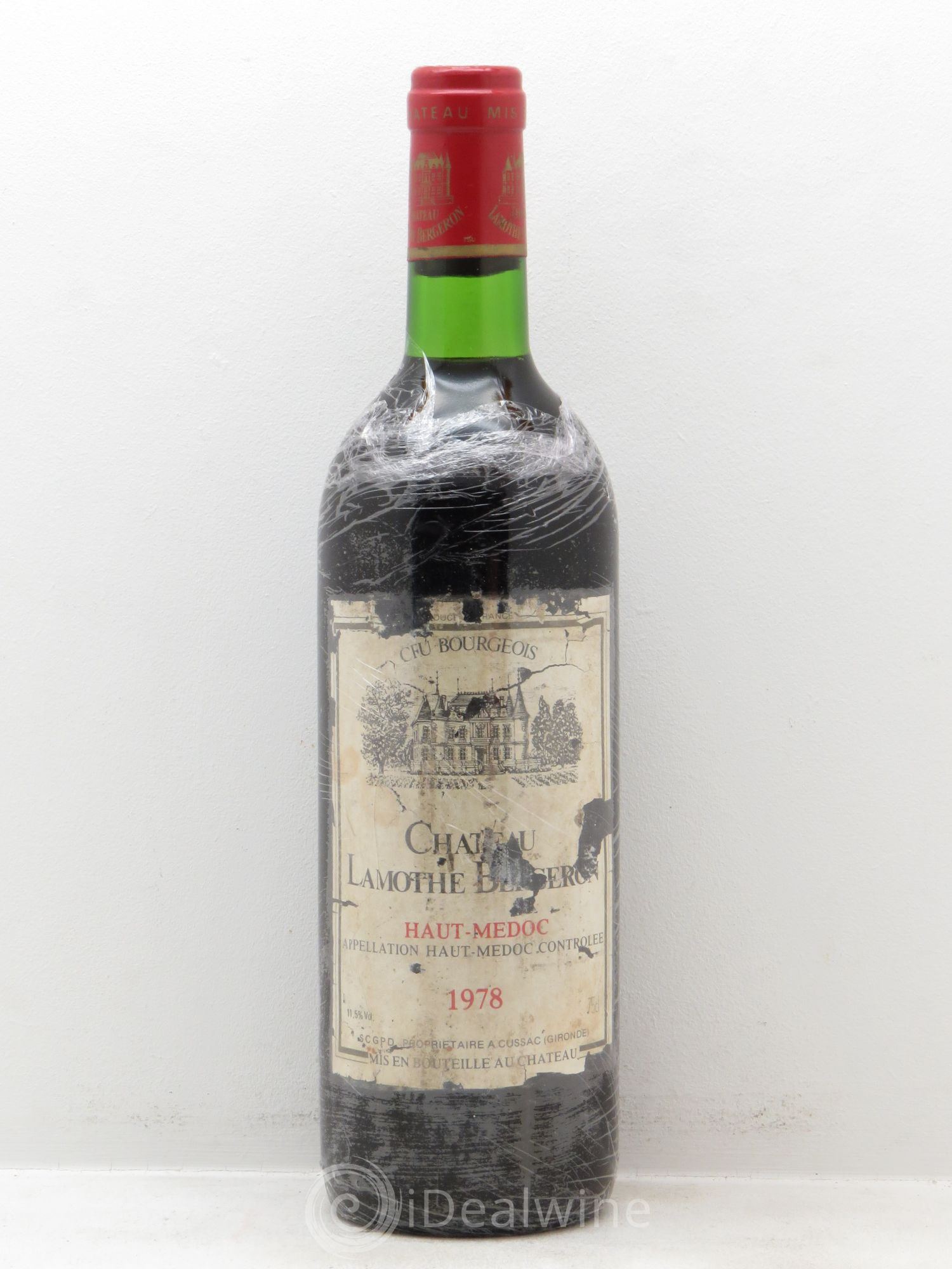 Château Lamothe Bergeron Cru Bourgeois (sans prix de réserve - no reserve) 1978 - Posten von 1 Flasche - 0