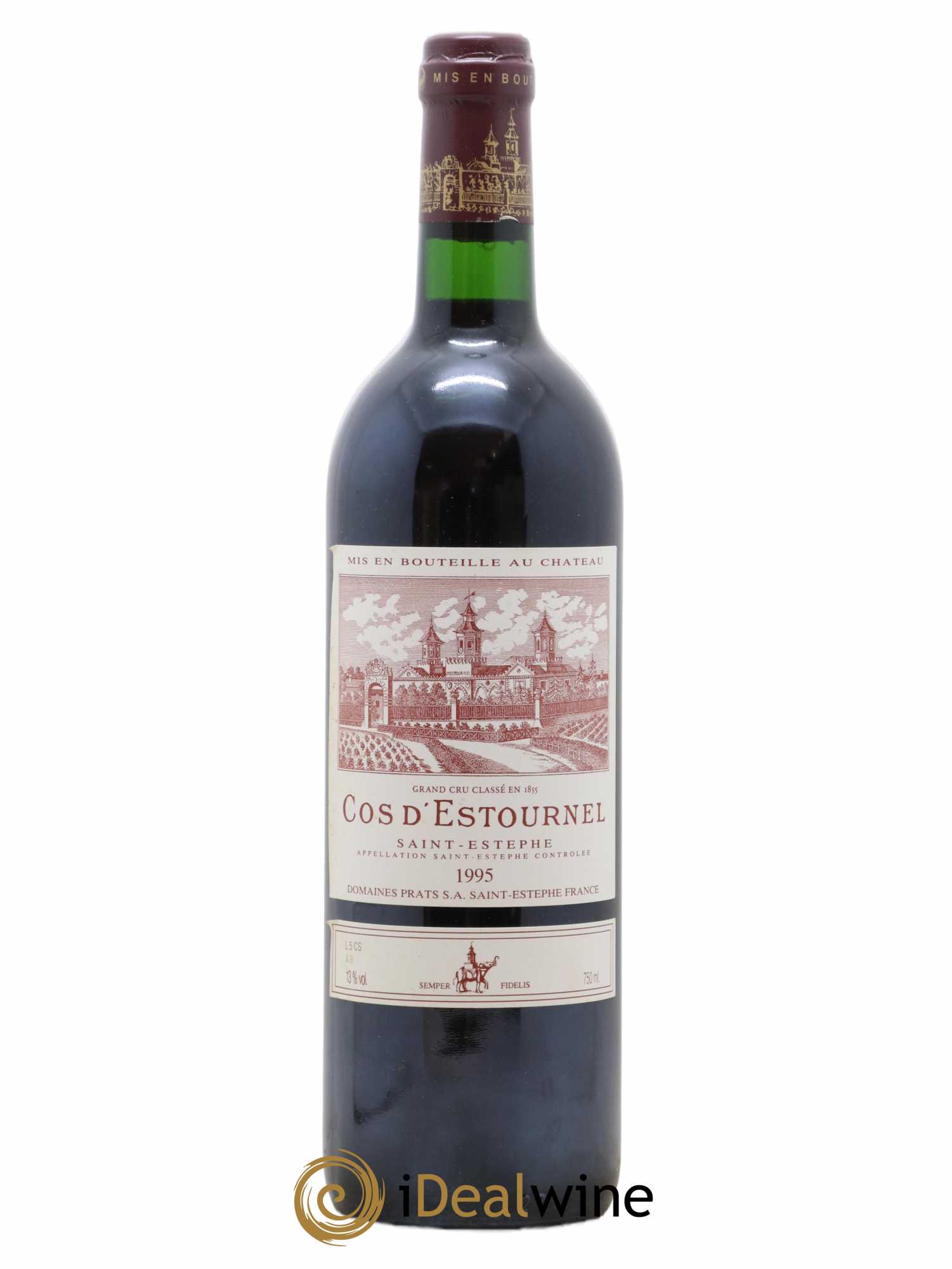 Cos d'Estournel 2ème Grand Cru Classé 1995 - Lot de 1 bouteille - 0