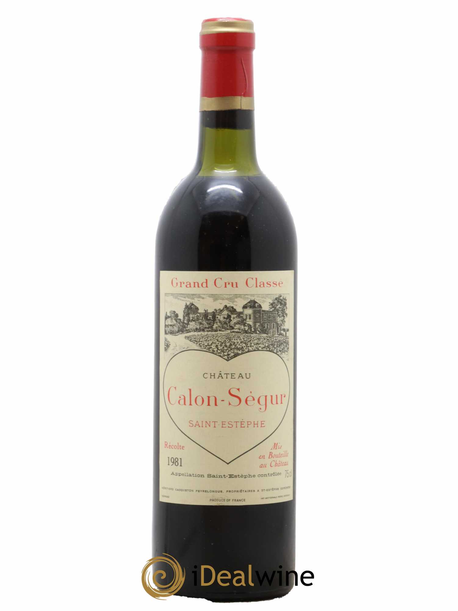 Château Calon Ségur 3ème Grand Cru Classé (sans prix de réserve) 1981 - Lot de 1 bouteille - 0