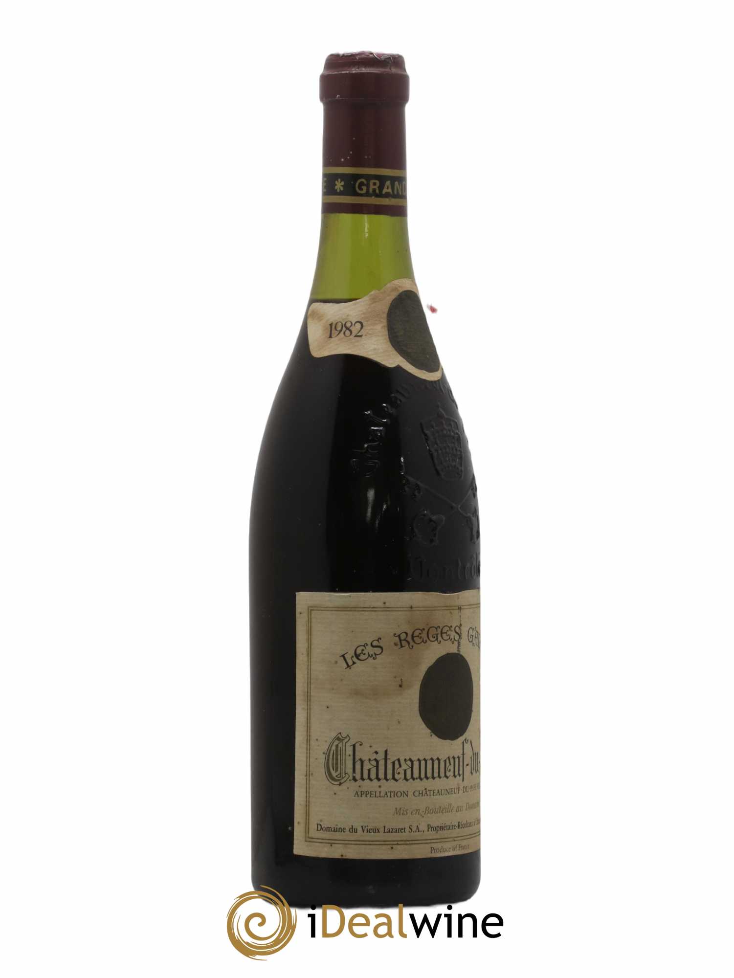 Châteauneuf-du-Pape Les Reges Galets (no reserve) 1982 - Lot of 1 bottle - 1