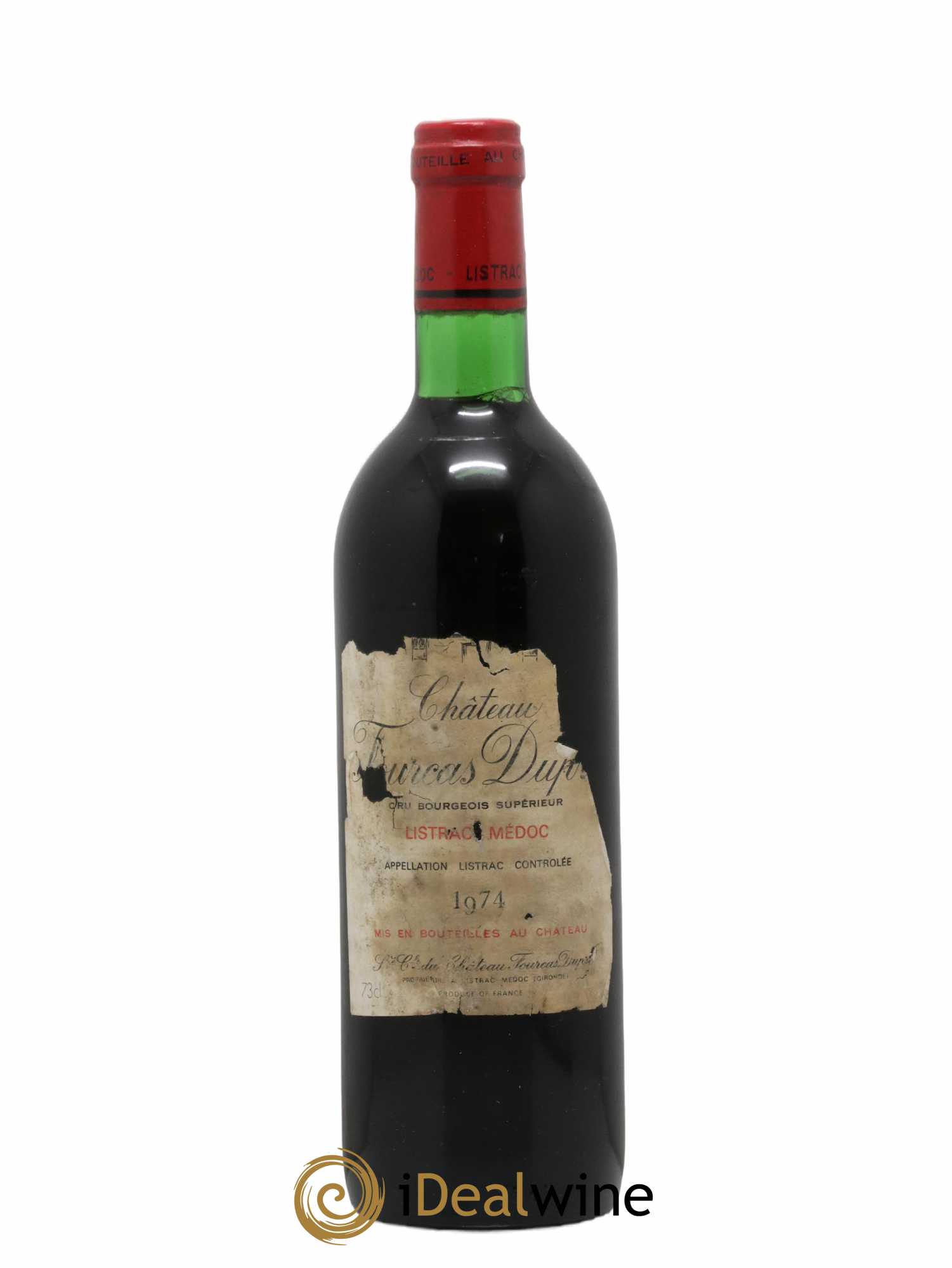 Château Fourcas Dupré (sans prix de réserve) 1974 - Lot de 1 bouteille - 0