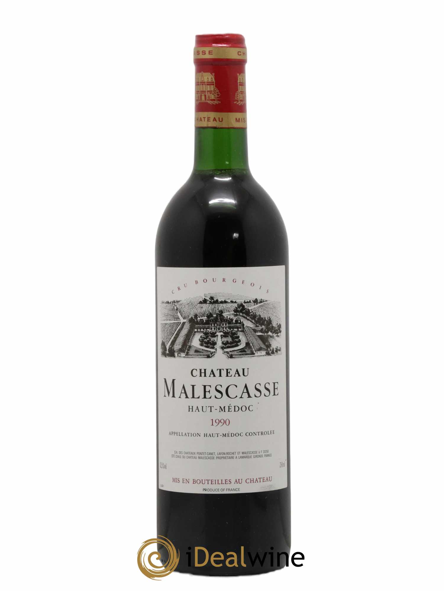 Château Malescasse Cru Bourgeois Exceptionnel (sans prix de réserve) 1990 - Lot de 1 bouteille - 0