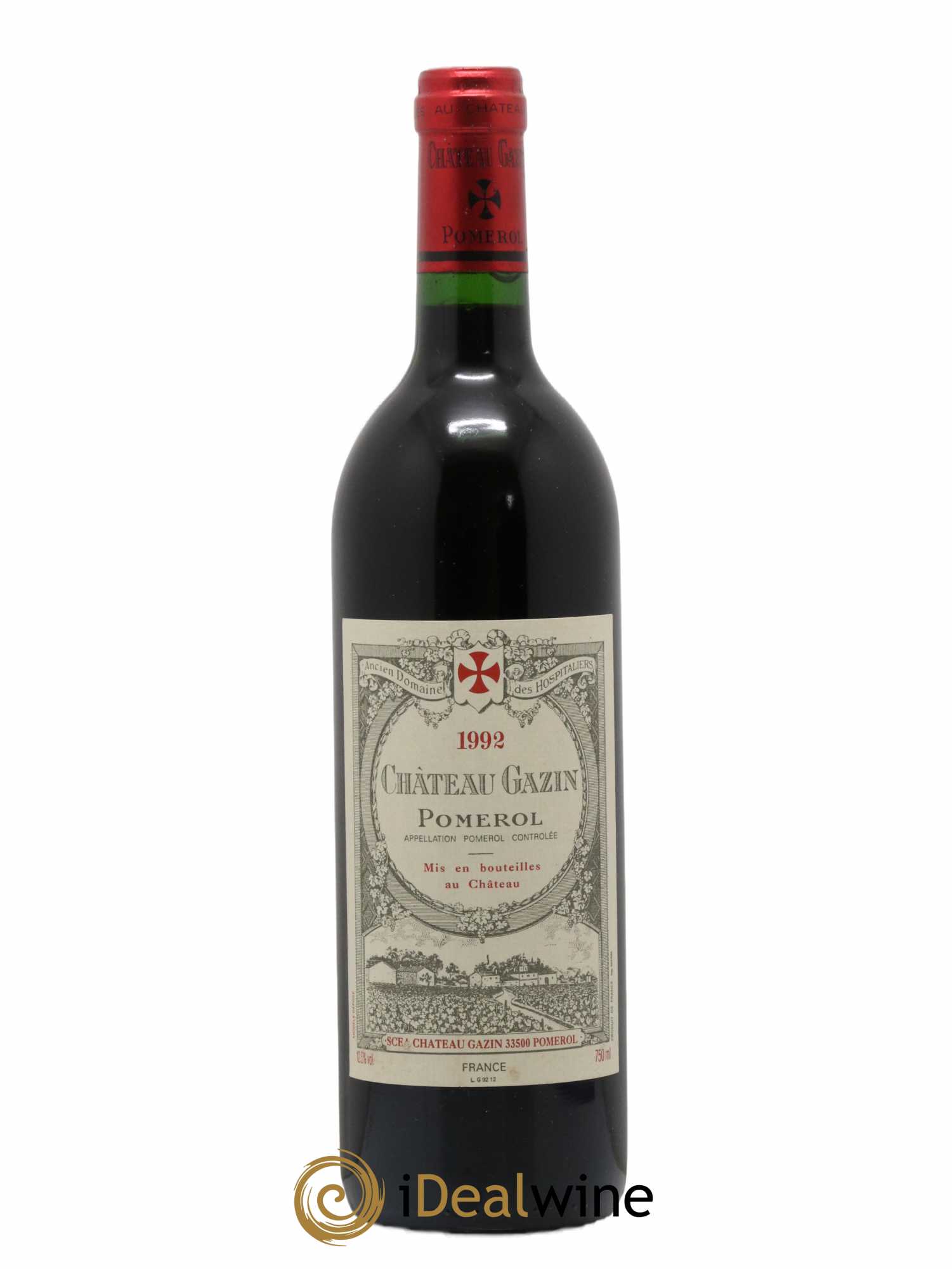 Château Gazin (sans prix de réserve) 1992 - Lot de 1 bouteille - 0