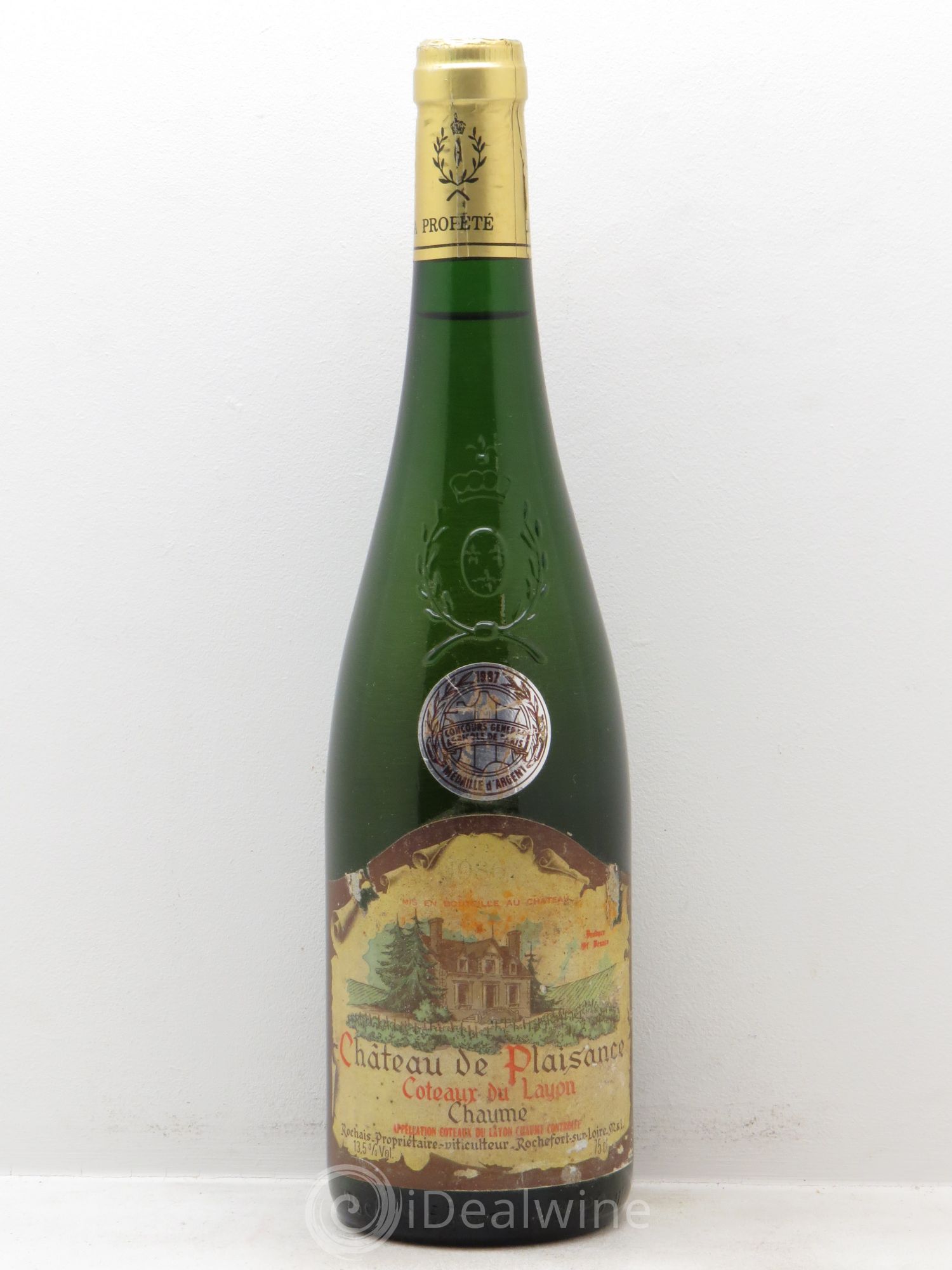Coteaux du Layon Château de Plaisance 1986 - Posten von 1 Flasche - 0