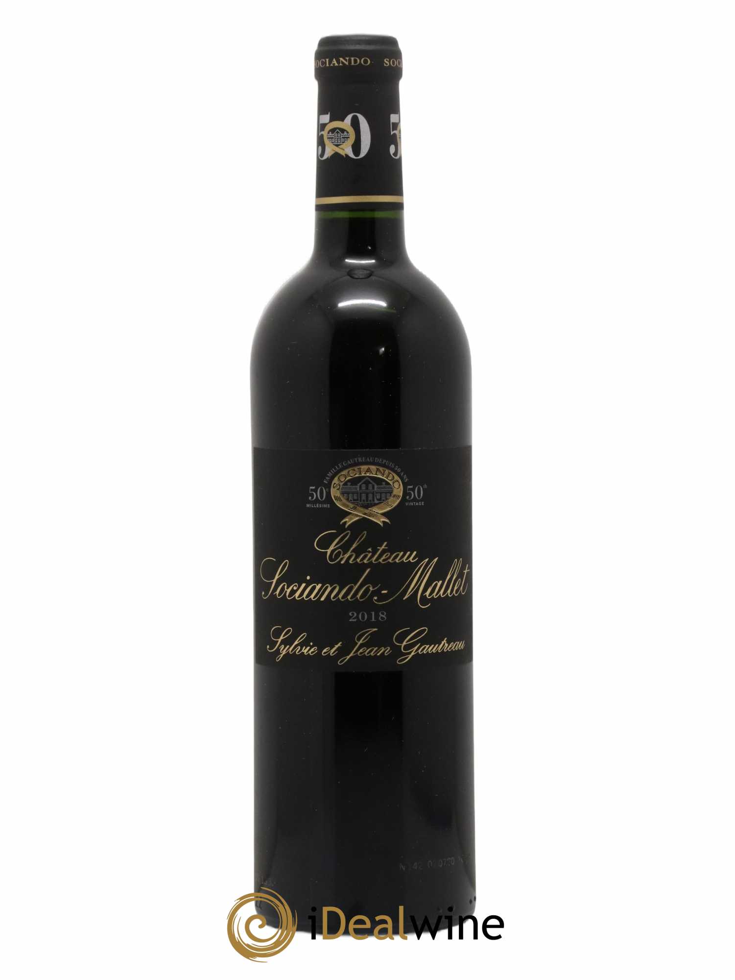 Château Sociando Mallet (sans prix de réserve) 2018 - Lot de 1 bouteille - 0