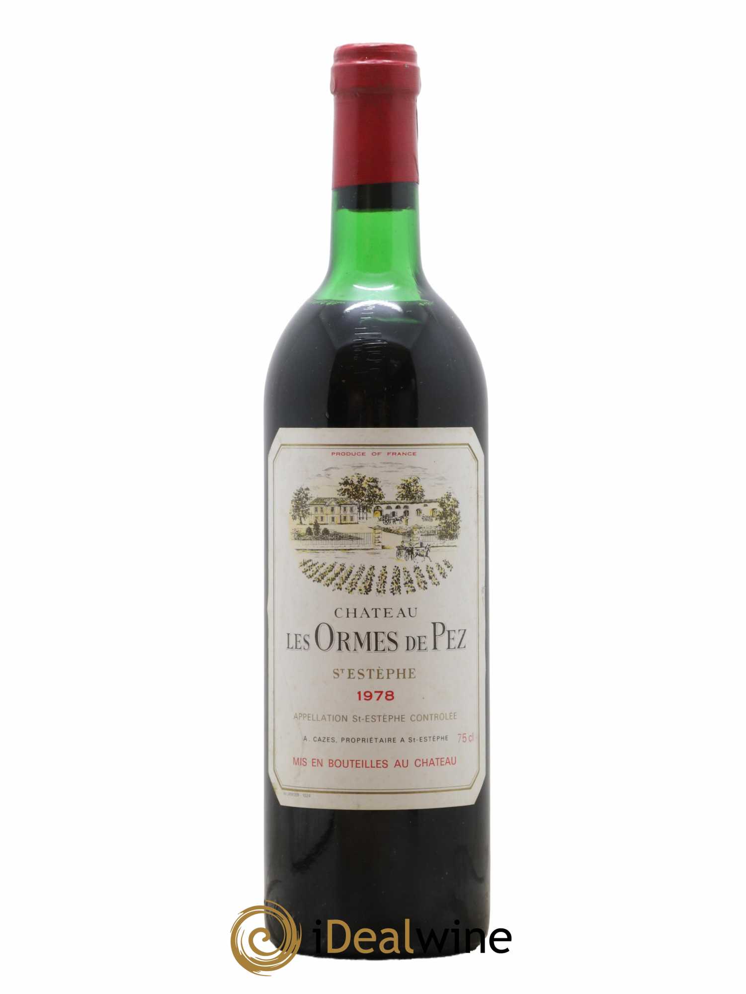 Château les Ormes de Pez 1978 - Lot de 1 bouteille - 0