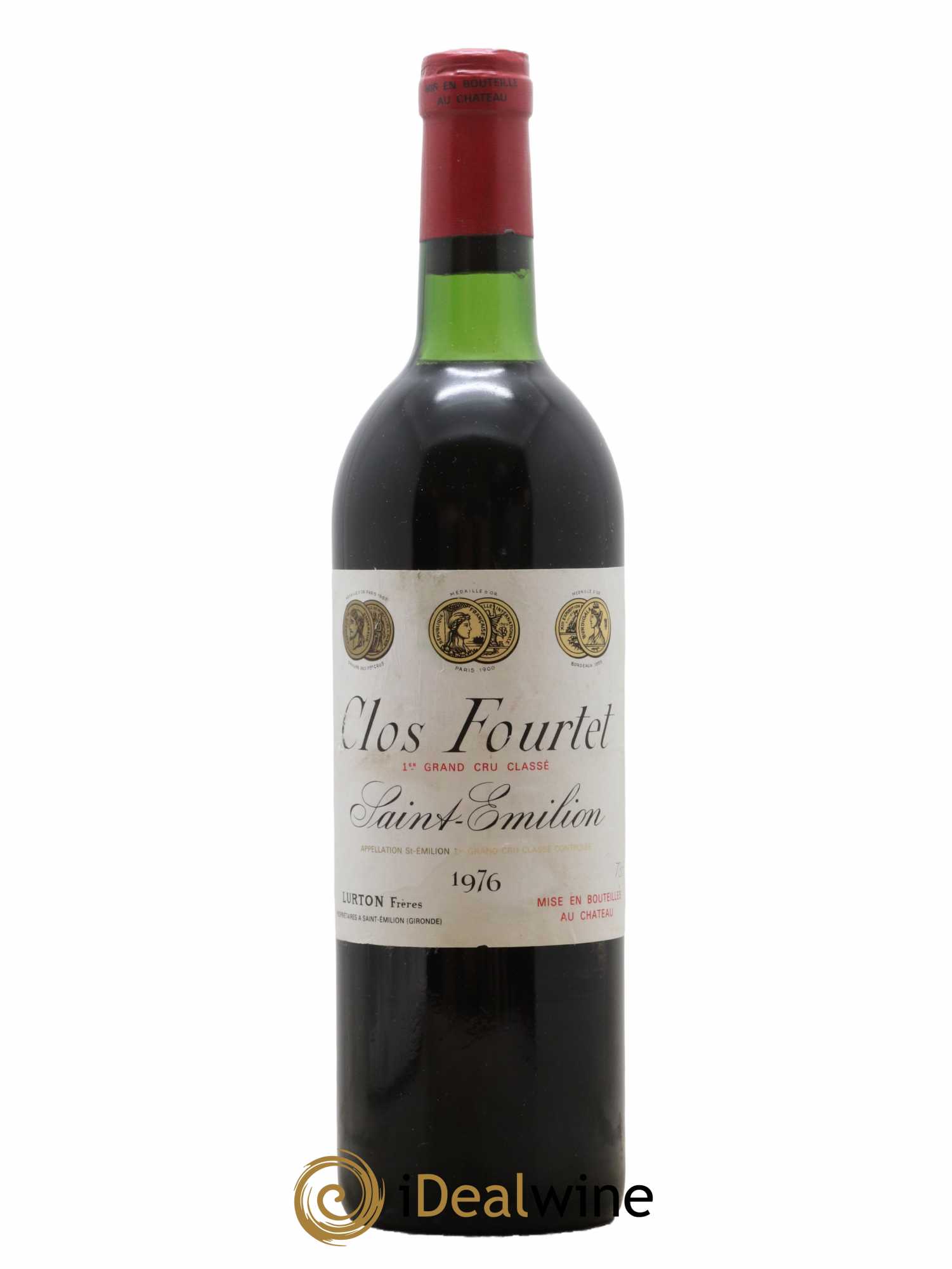 Clos Fourtet 1er Grand Cru Classé B 1976 - Lot de 1 bouteille - 0