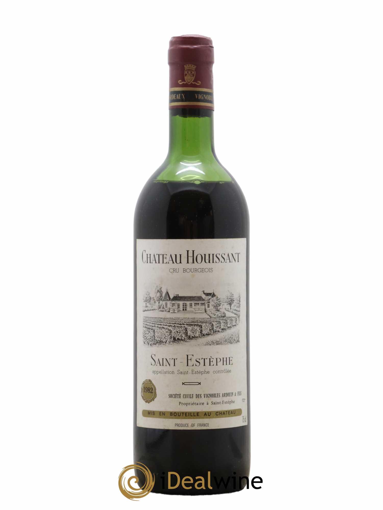 Saint-Estèphe Château Houissant 1982 - Lot de 1 bouteille - 0