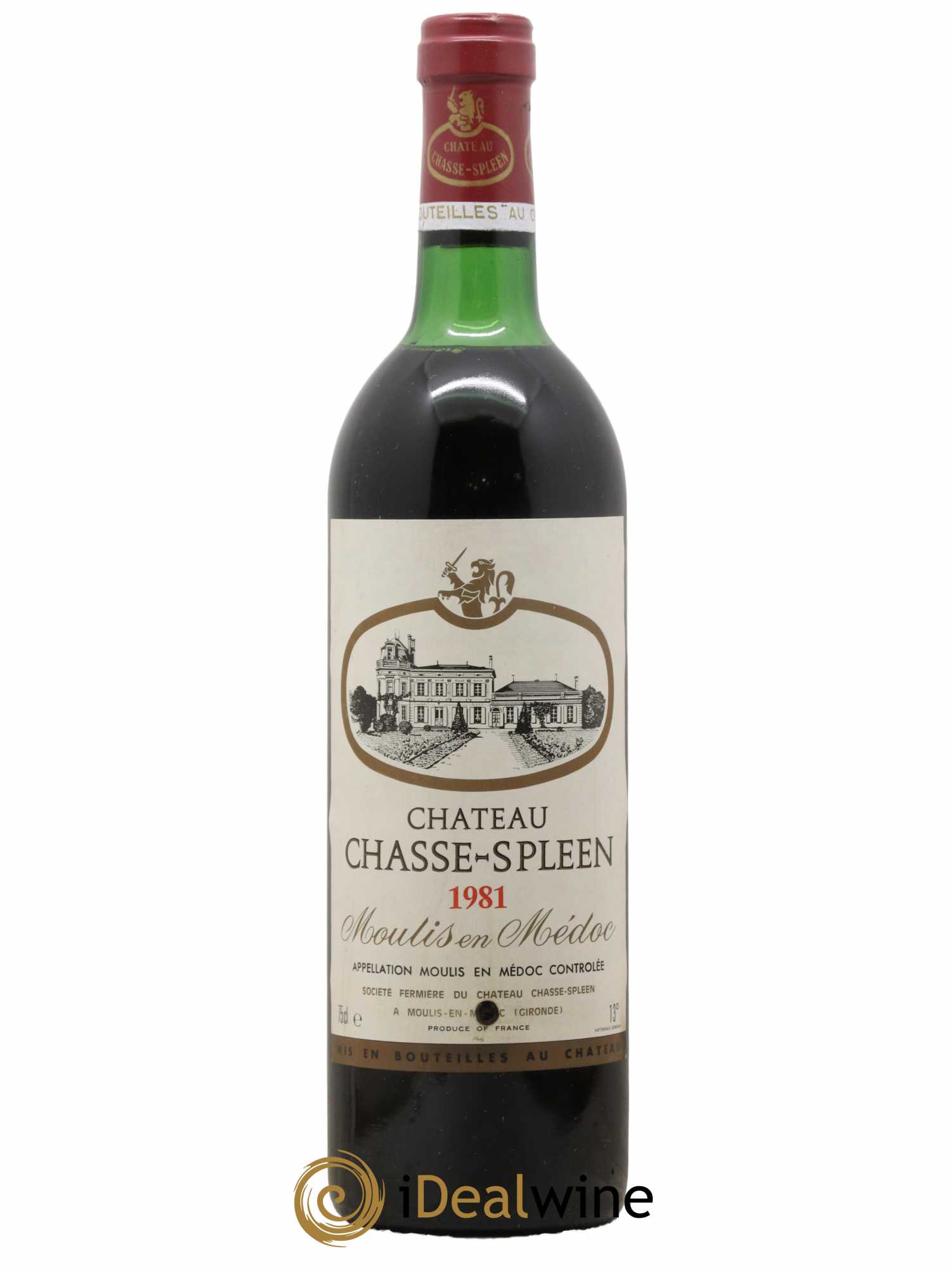 Château Chasse Spleen 1981 - Lot of 1 bottle - 0