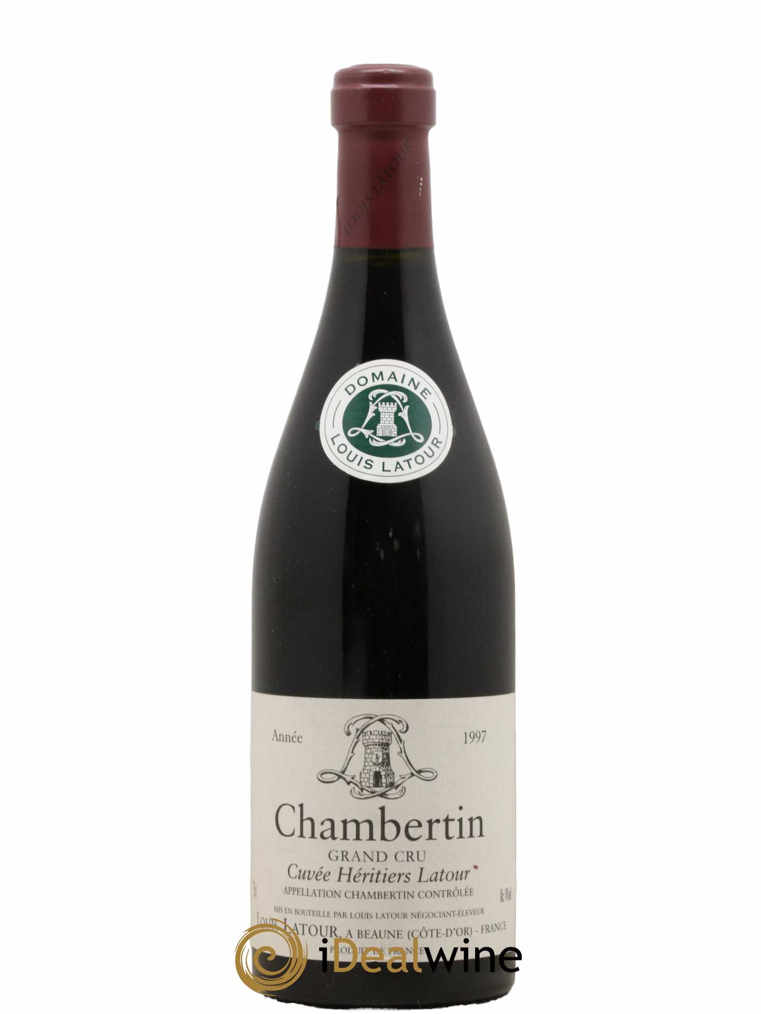 Chambertin Grand Cru Cuvée Héritiers Latour Louis Latour 1997 - Lot of 1 bottle - 0