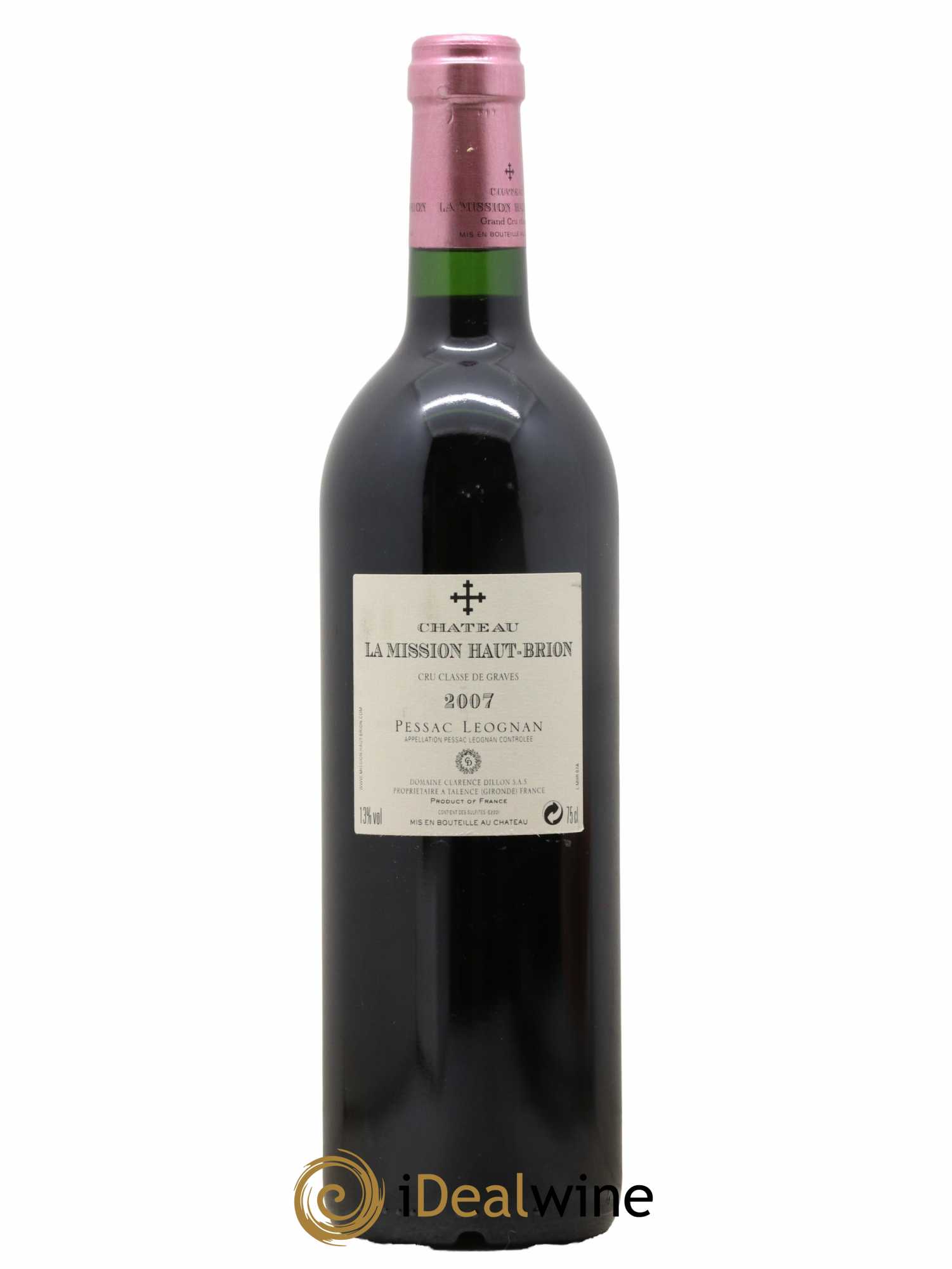 Château la Mission Haut-Brion Cru Classé de Graves 2007 - Lot of 1 bottle - 1