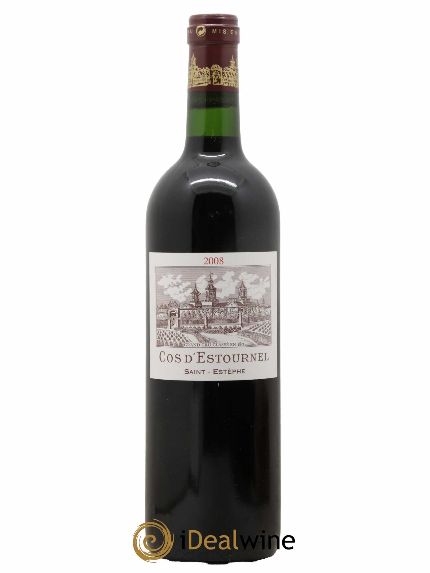 Cos d'Estournel 2ème Grand Cru Classé 2008 - Posten von 1 Flasche - 0