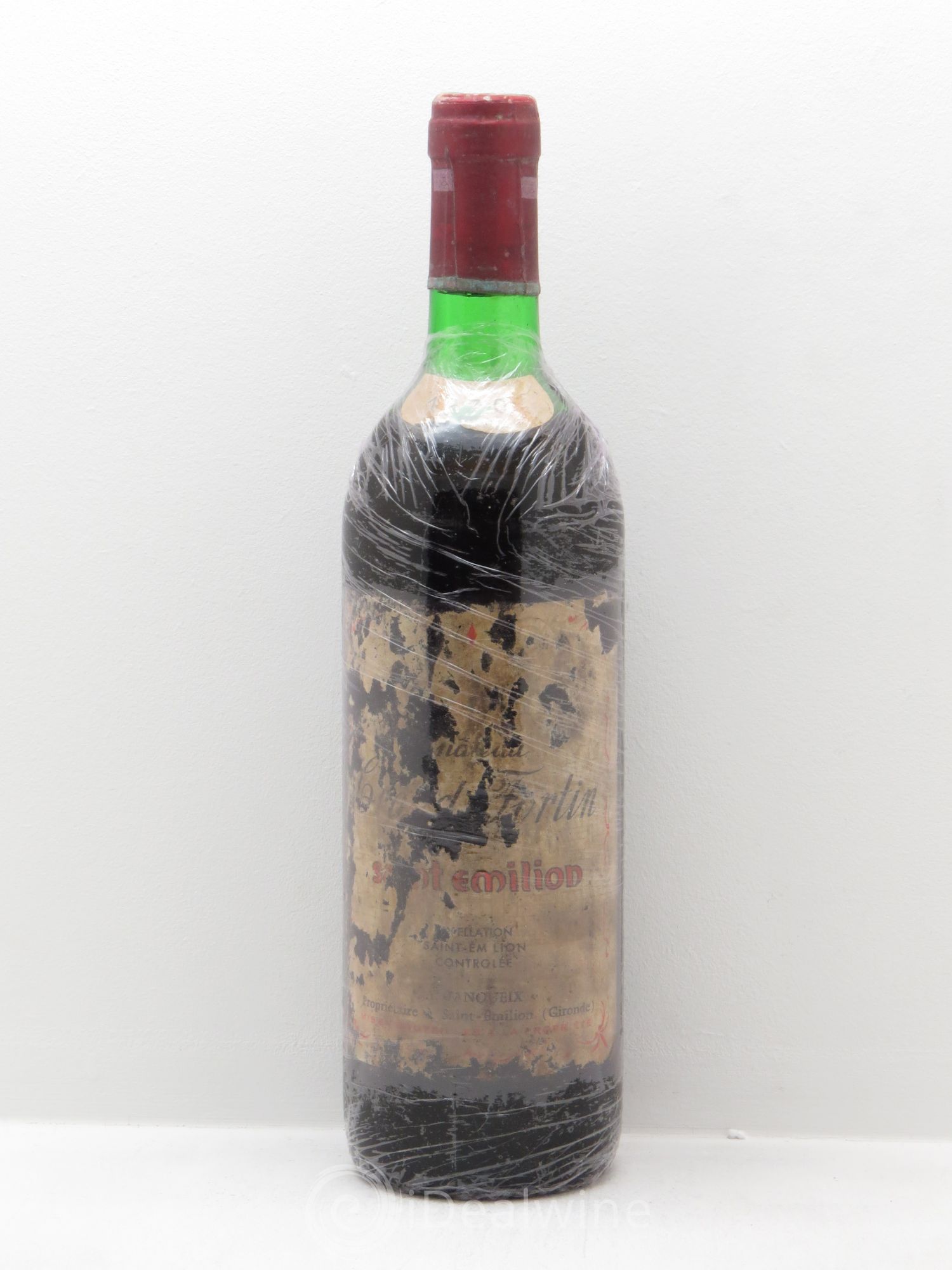 Saint-Émilion Château Grand Fortin (sans prix de réserve) 1970 - Posten von 1 Flasche - 0