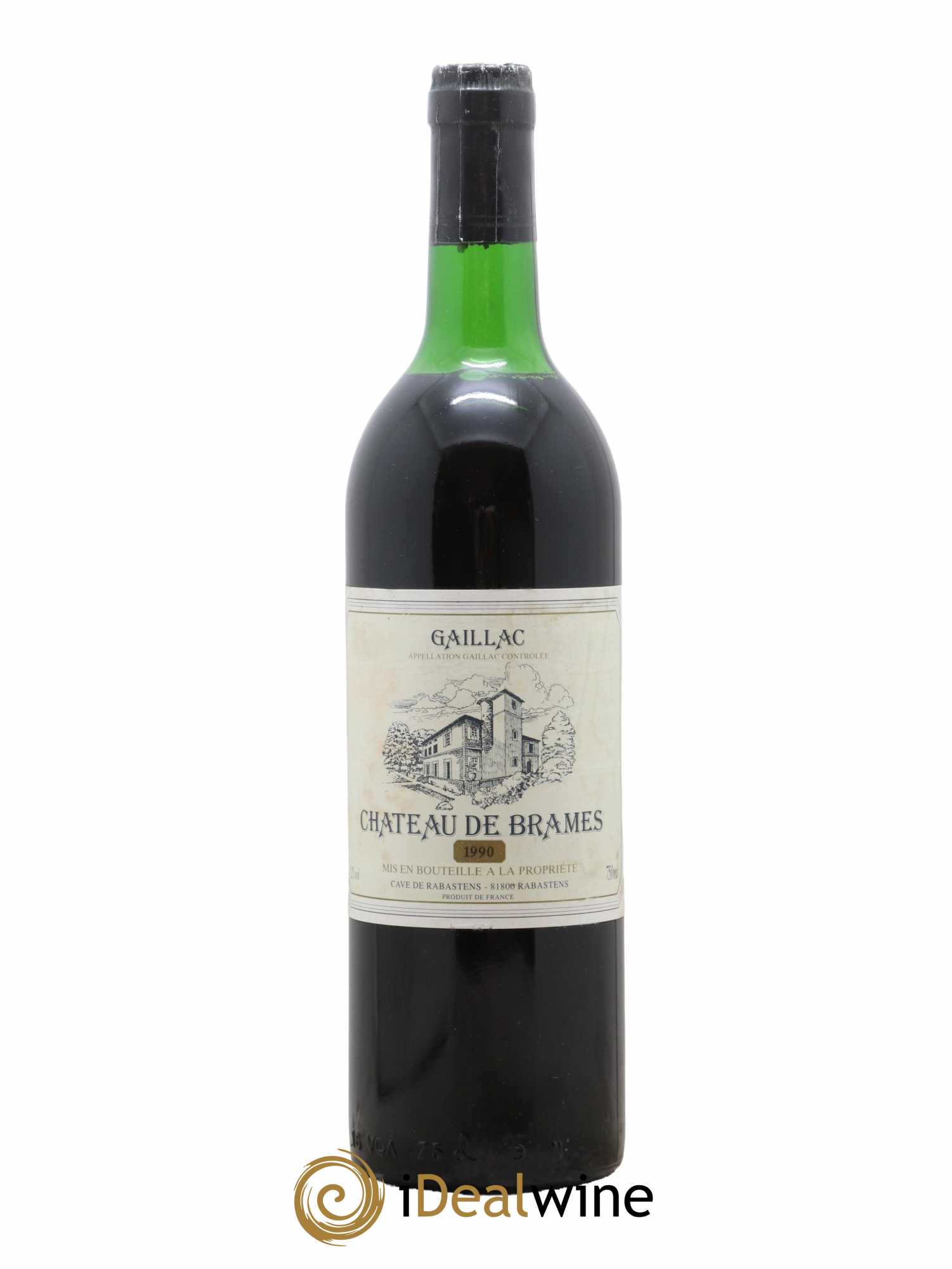 Gaillac Chateau de Brames 1990 - Lot de 1 bouteille - 0