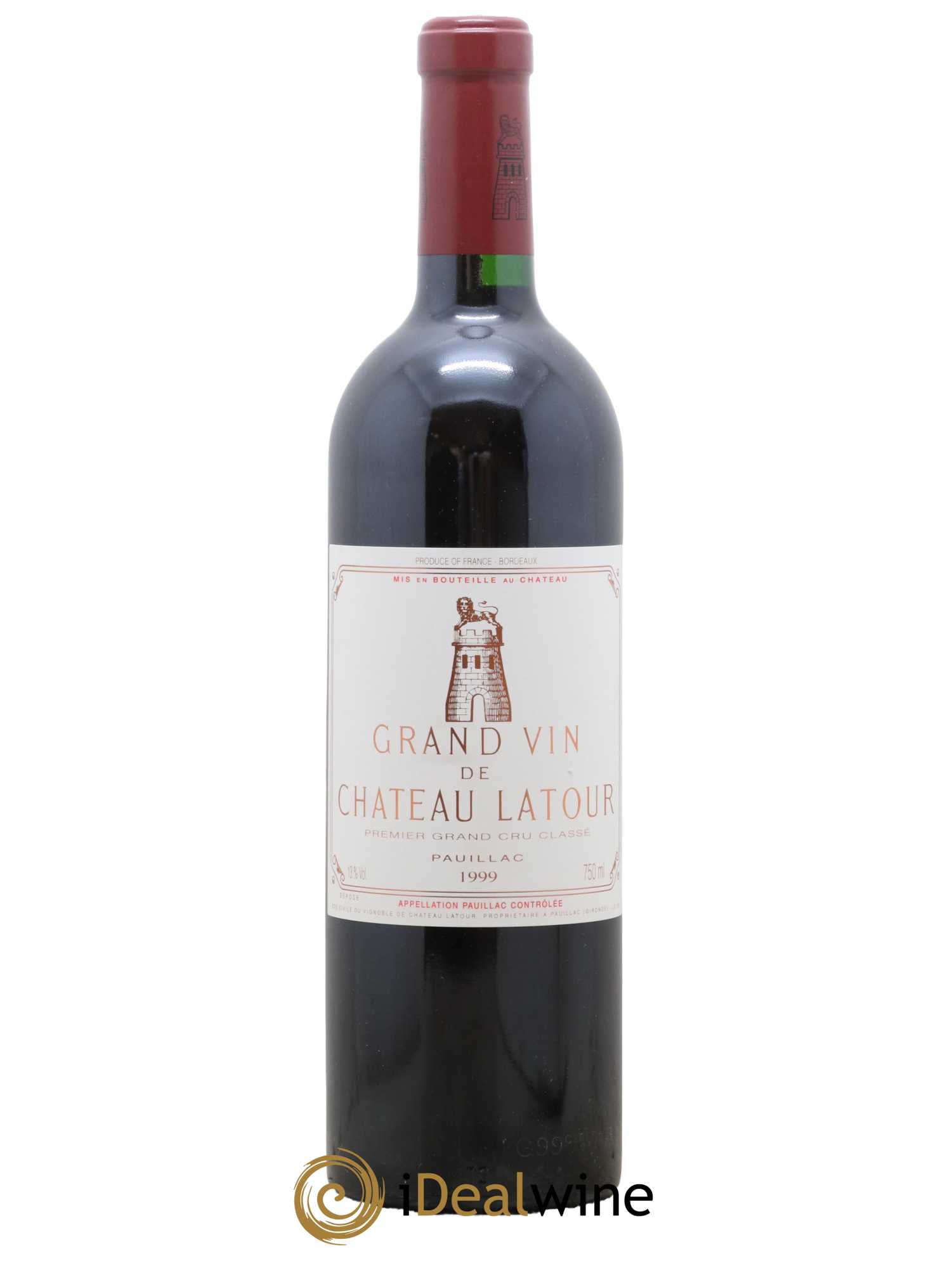 Château Latour 1er Grand Cru Classé 1999 - Lot de 1 bouteille - 0