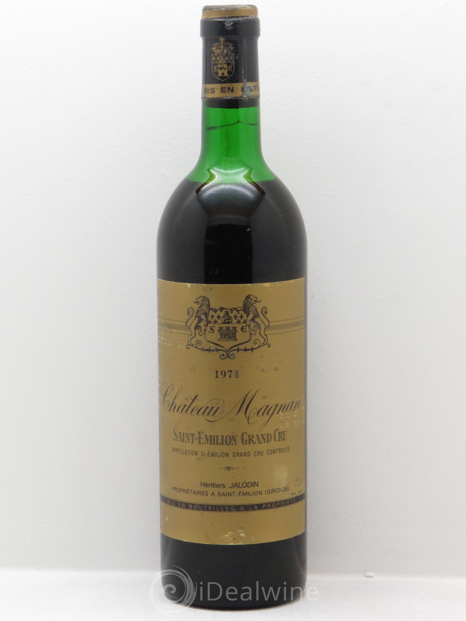 Saint-Émilion Château Magnan 1971 - Lot de 1 bouteille - 0