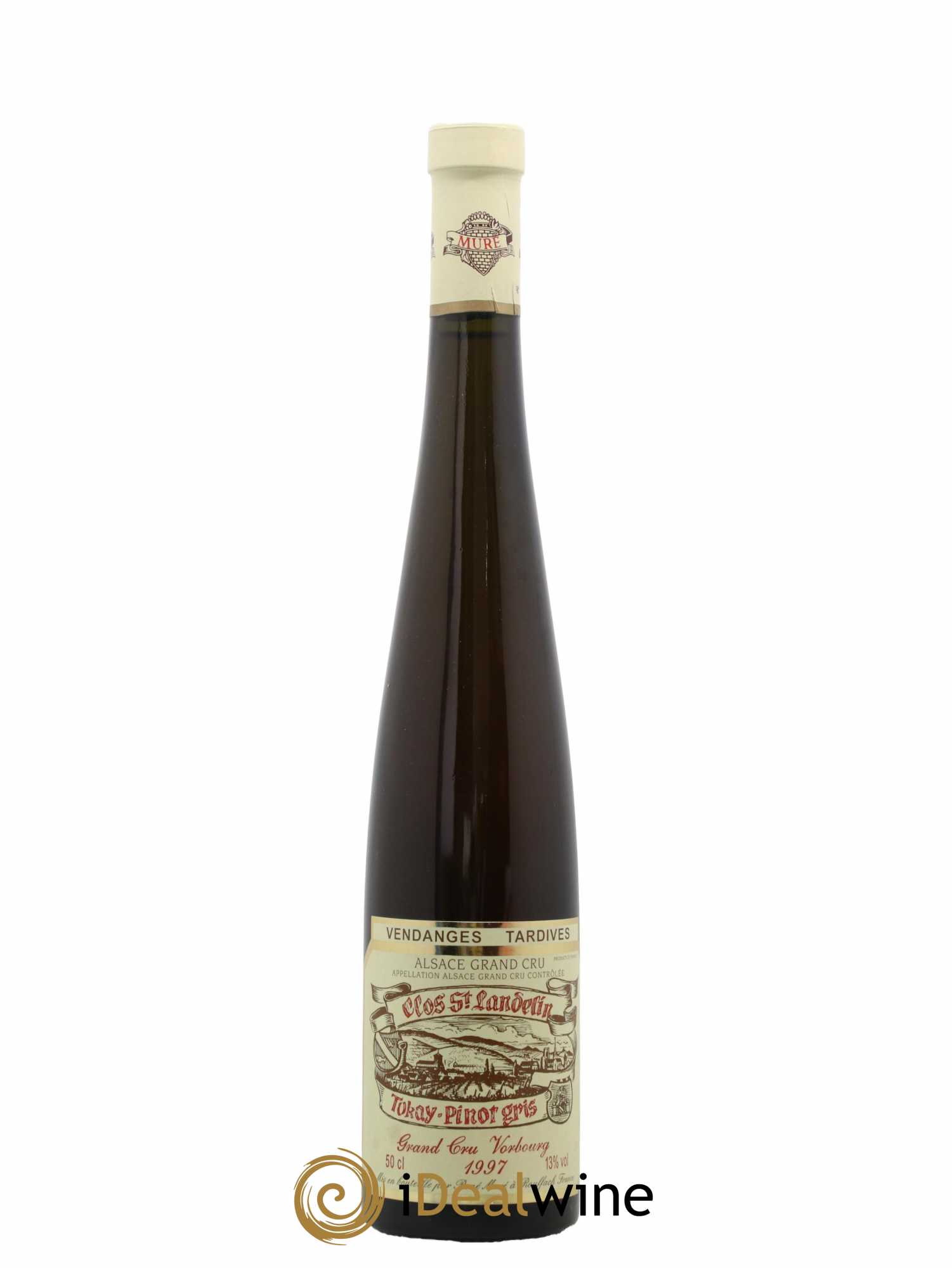 Alsace Pinot Gris Grand Cru Vorbourg Vendanges Tardives Clos Saint-Landelin René Muré 50cl 1997 - Lotto di 1 bottiglia - 0