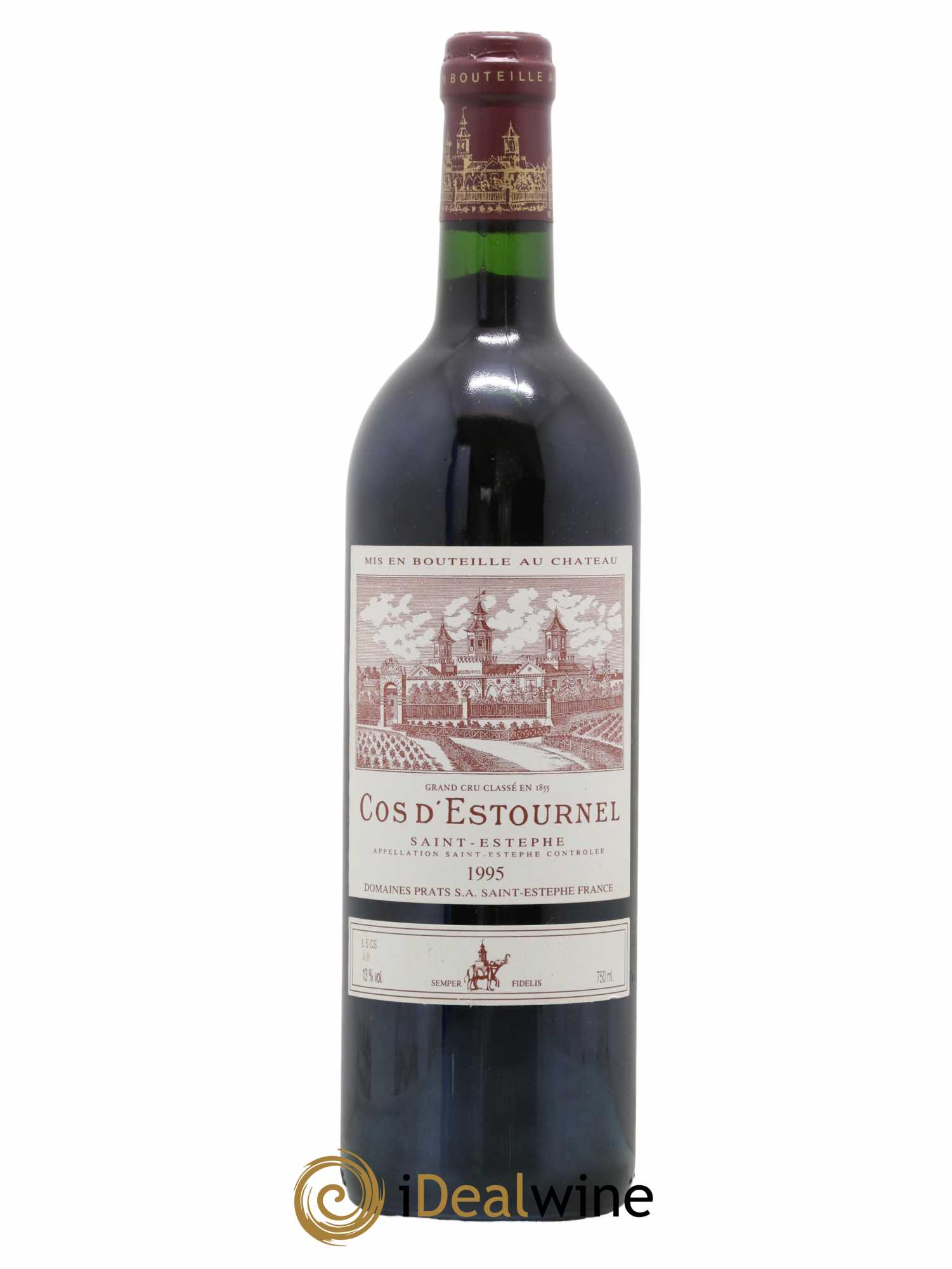 Cos d'Estournel 2ème Grand Cru Classé 1995 - Lot de 1 bouteille - 0