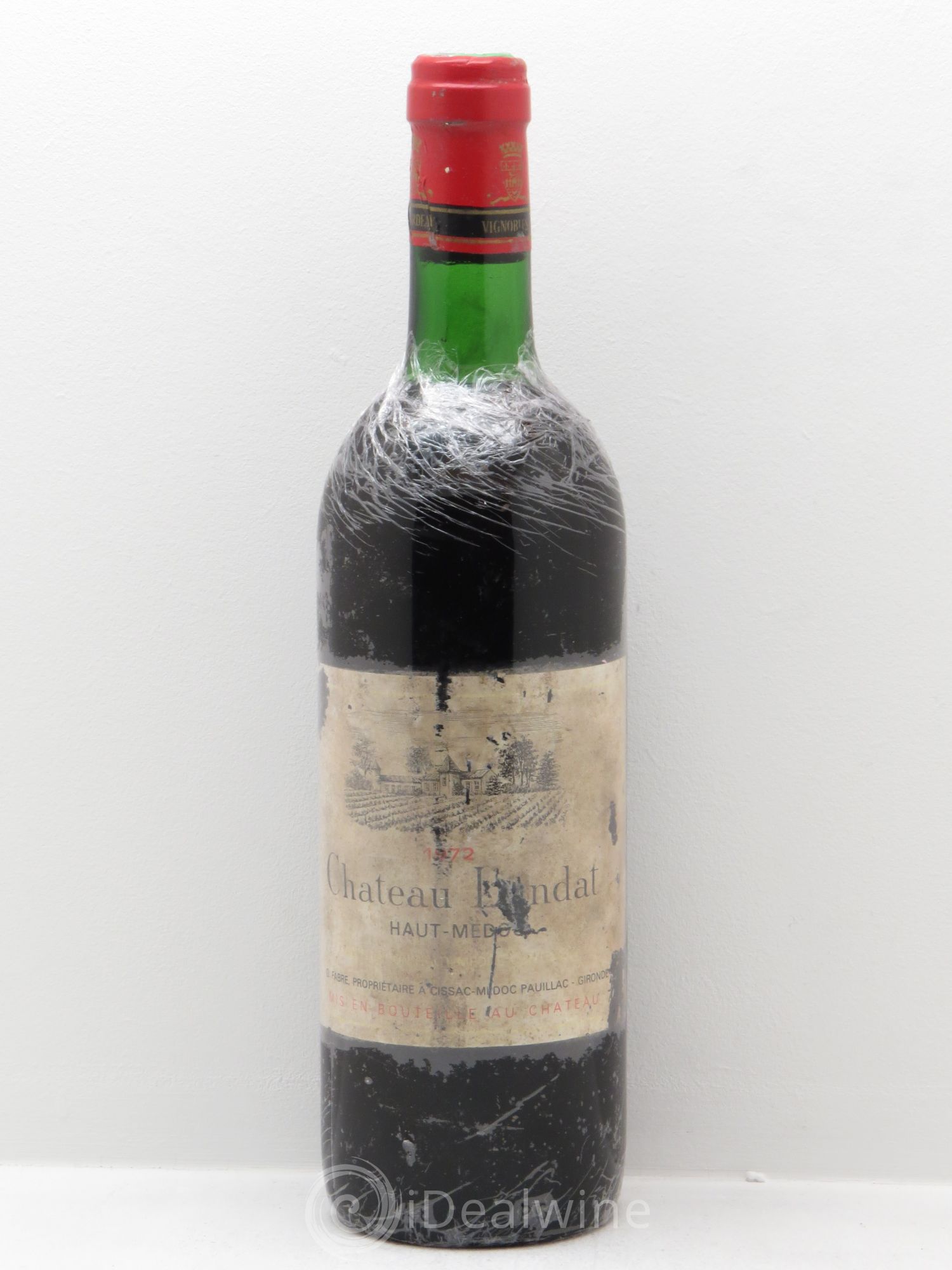 Château Landat Cru Bourgeois (sans prix de réserve - no reserve) 1972 - Posten von 1 Flasche - 0