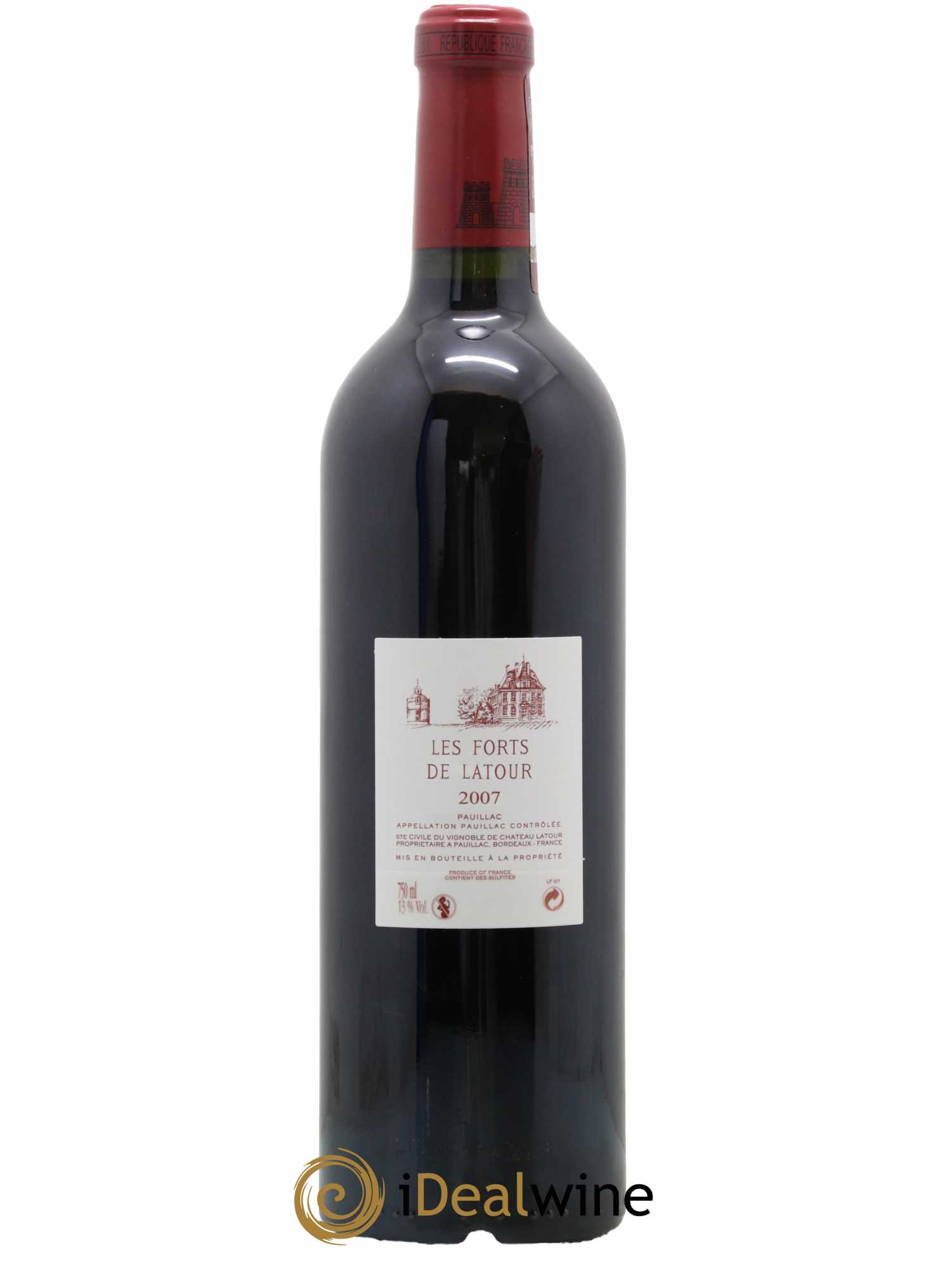 Les Forts de Latour Second Vin 2007 - Lot de 1 bouteille - 1