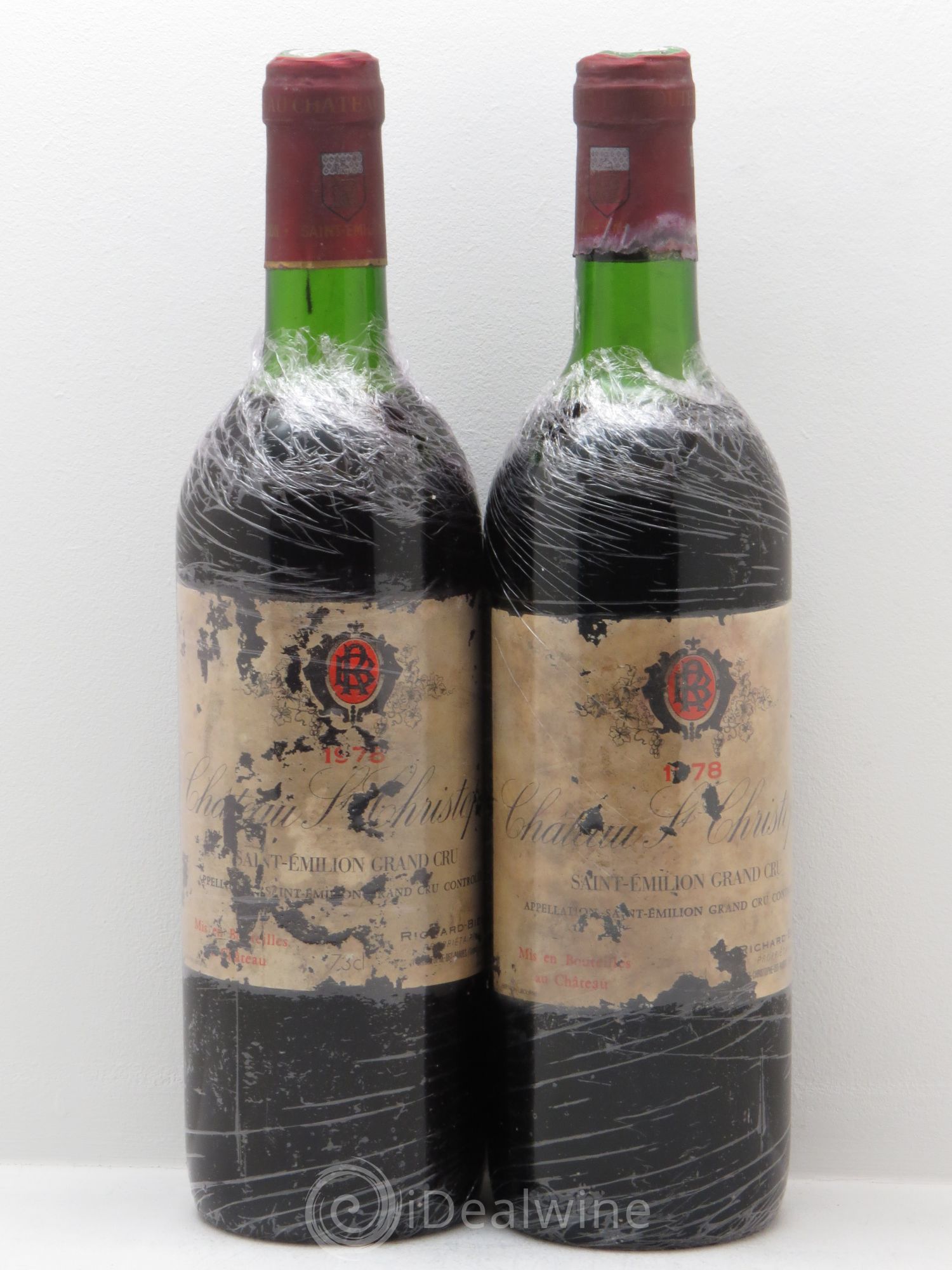 Saint-Émilion Château Saint Christophe (sans prix de réserve - no reserve) 1978 - Posten von 2 Flaschen - 0