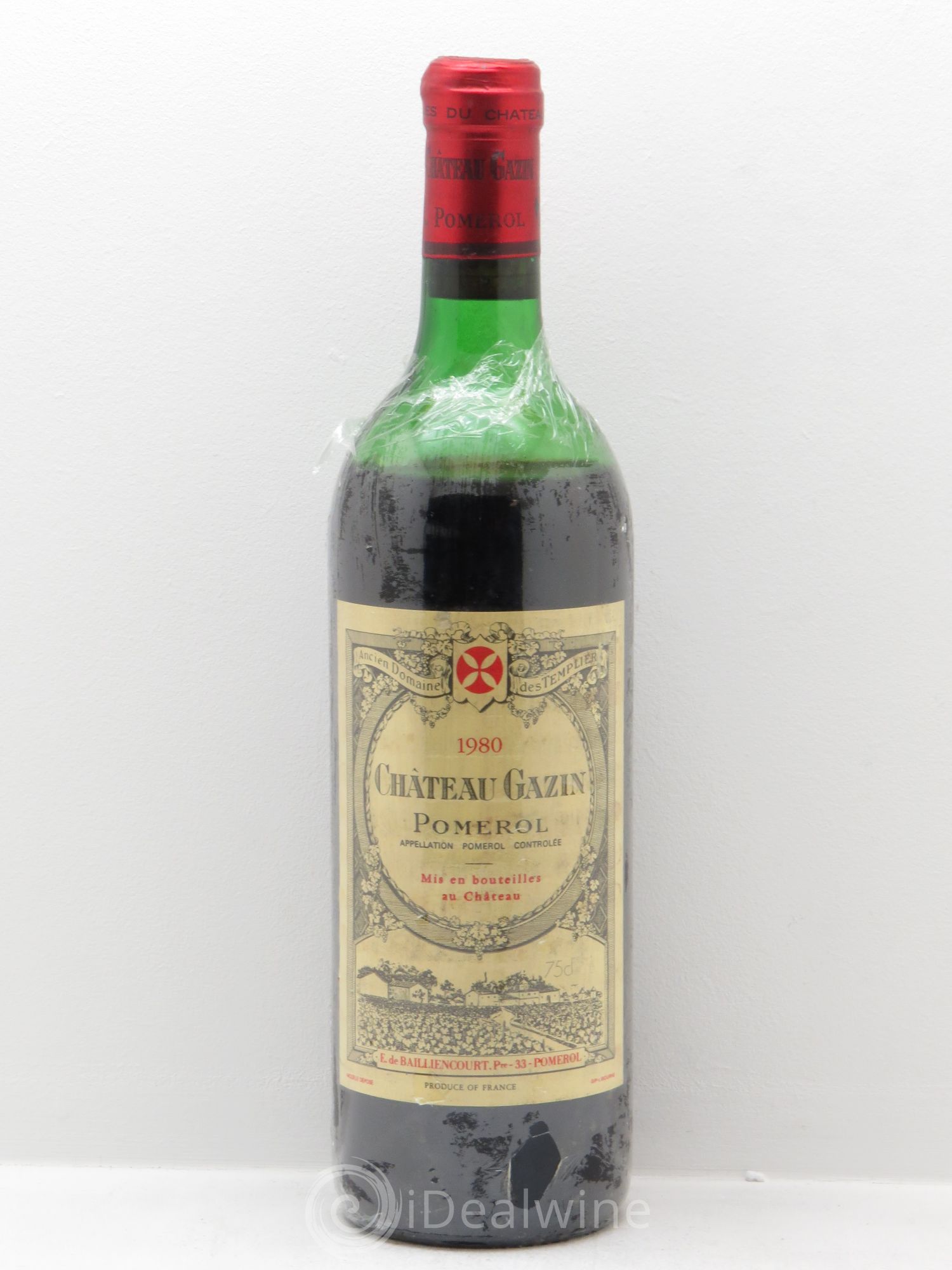 Château Gazin 1980 - Lot de 1 bouteille - 0