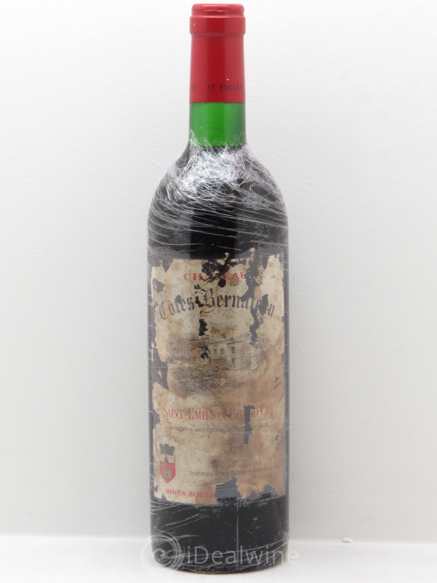 Saint-Émilion Côtes Bernateau (sans prix de réserve - no reserve) 1983 - Posten von 1 Flasche - 0