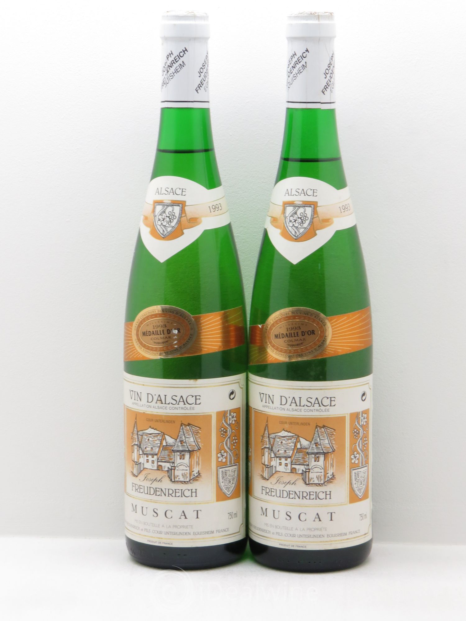 Muscat Joseph Freudenreich (sans prix de réserve-no reserve) 1993 - Posten von 2 Flaschen - 0