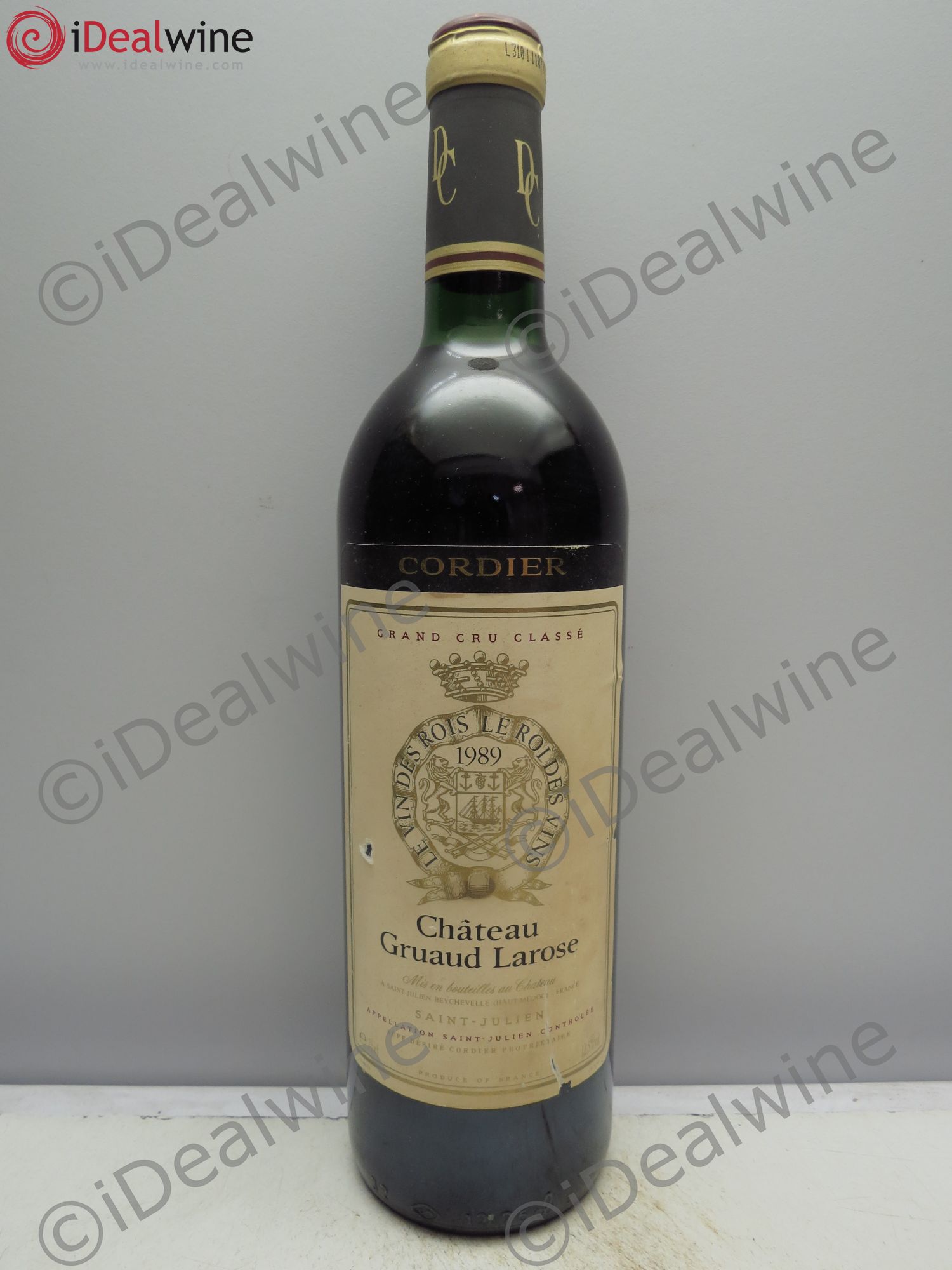 Château Gruaud Larose 2ème Grand Cru Classé 1989 - Lot de 1 bouteille - 0