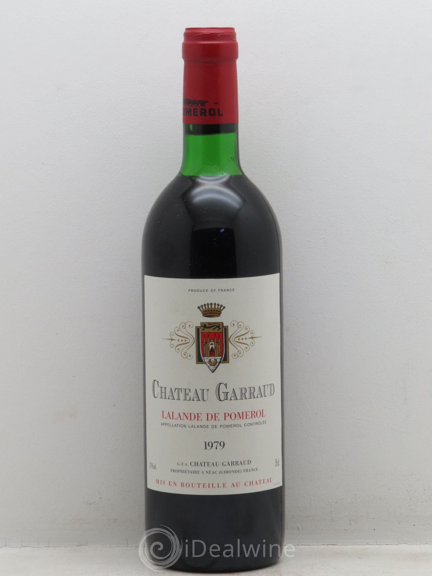 Bordeaux Château Garaud Lalande de Pomerol 1979 - Posten von 1 Flasche - 0
