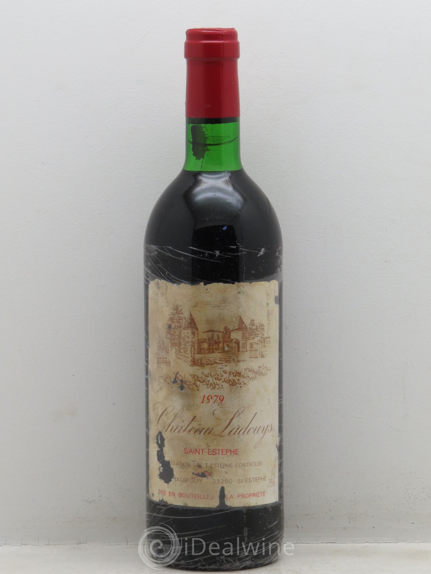 Château Saint-Estèphe Château Ladouys (sans prix de réserve-no reserve) 1979 - Posten von 1 Flasche - 0