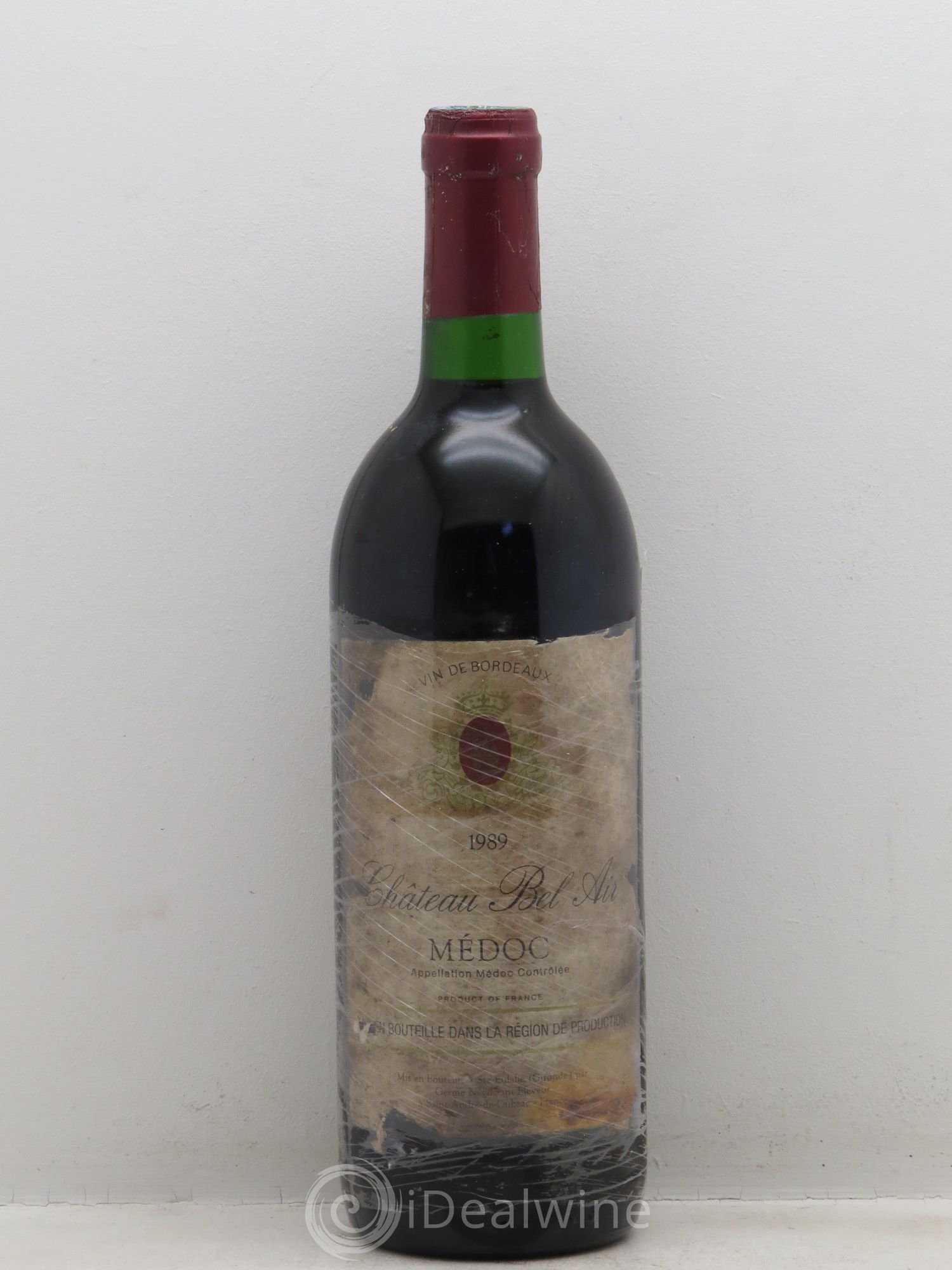 Château Bel Air 1989 - Lot de 1 bouteille - 0