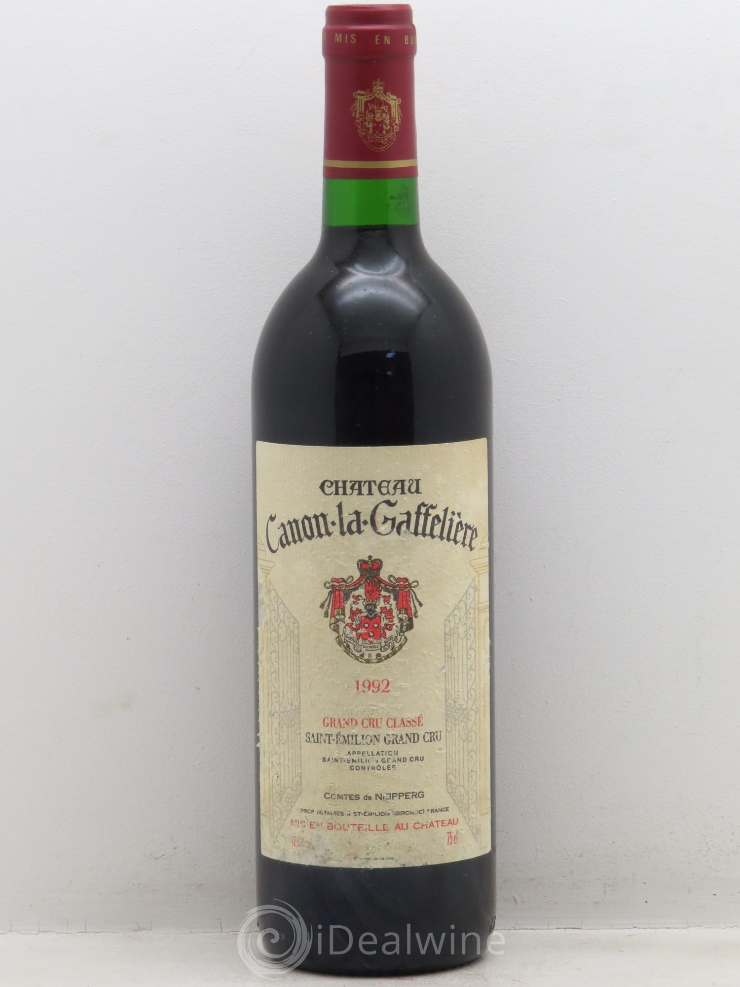 Château Canon la Gaffelière 1er Grand Cru Classé B 1992 - Lot de 1 bouteille - 0
