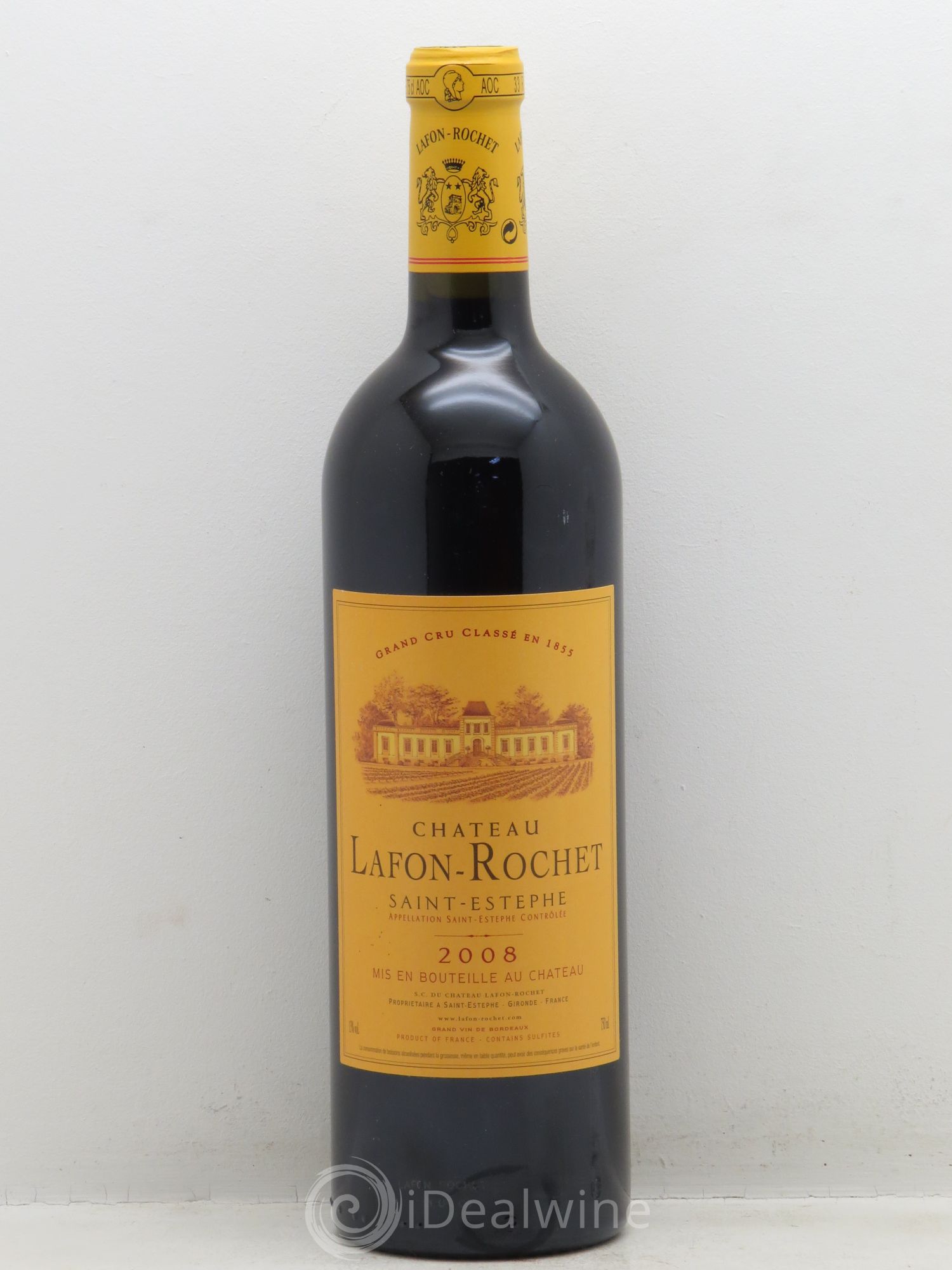 Château Lafon Rochet 4ème Grand Cru Classé (sans prix de réserve - no reserve) 2008 - Posten von 1 Flasche - 0