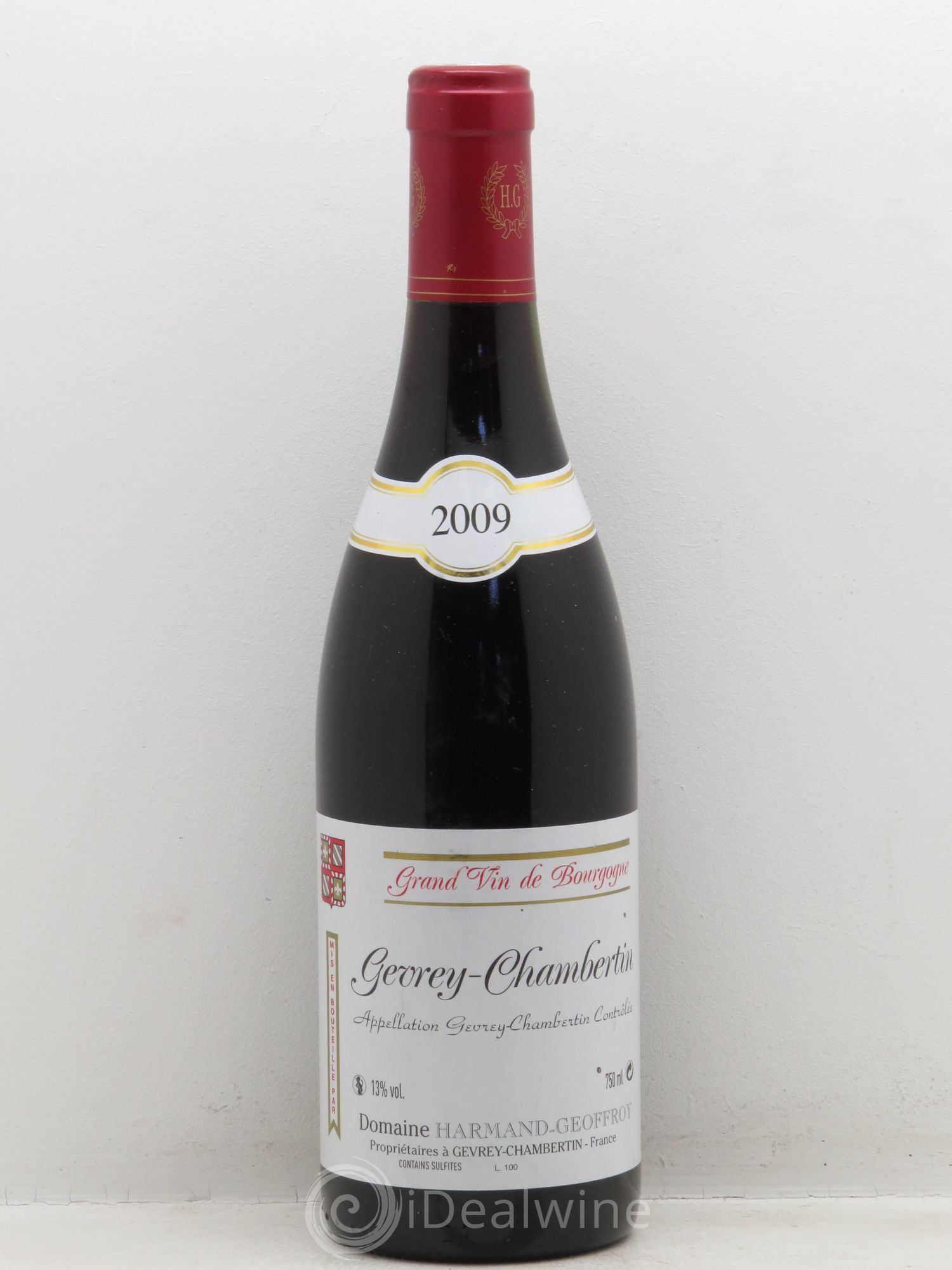 Gevrey-Chambertin Domaine Harmand Geoffroy 2009 - Lot de 1 bouteille - 0
