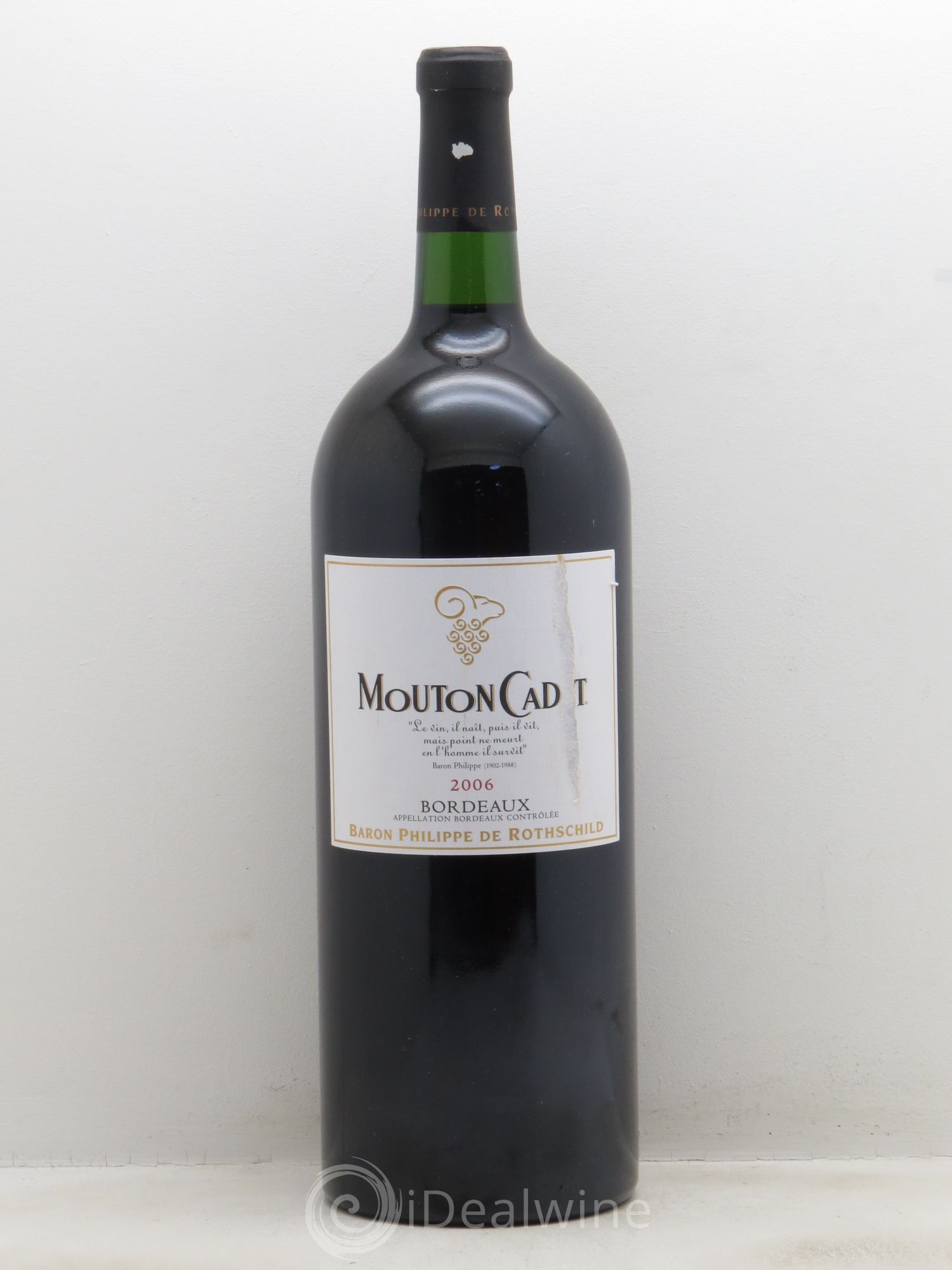 Château Mouton Cadet (sans prix de réserve - no reserve) 2006 - Posten von 1 Magnum - 0